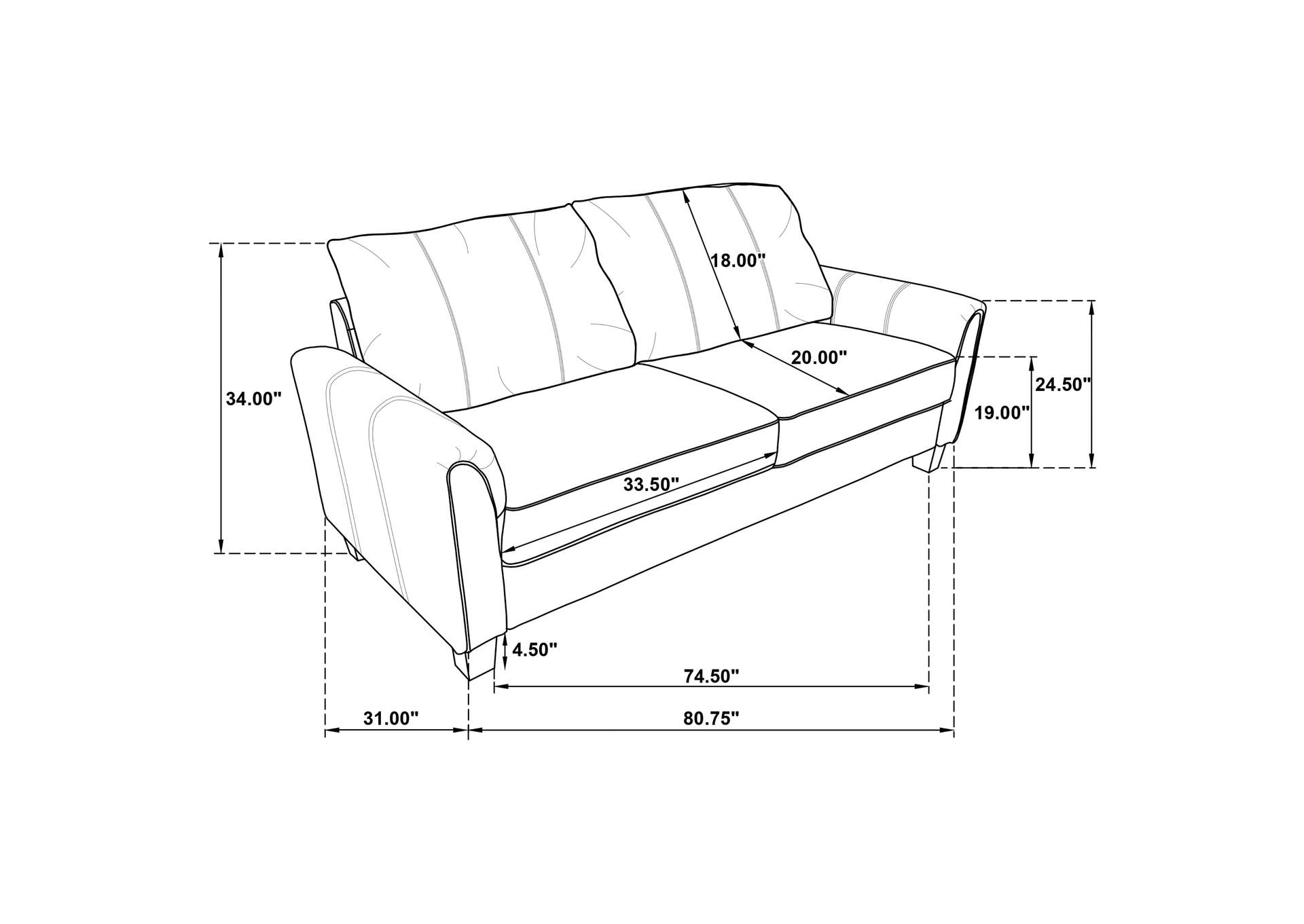 SOFA,Coaster Furniture