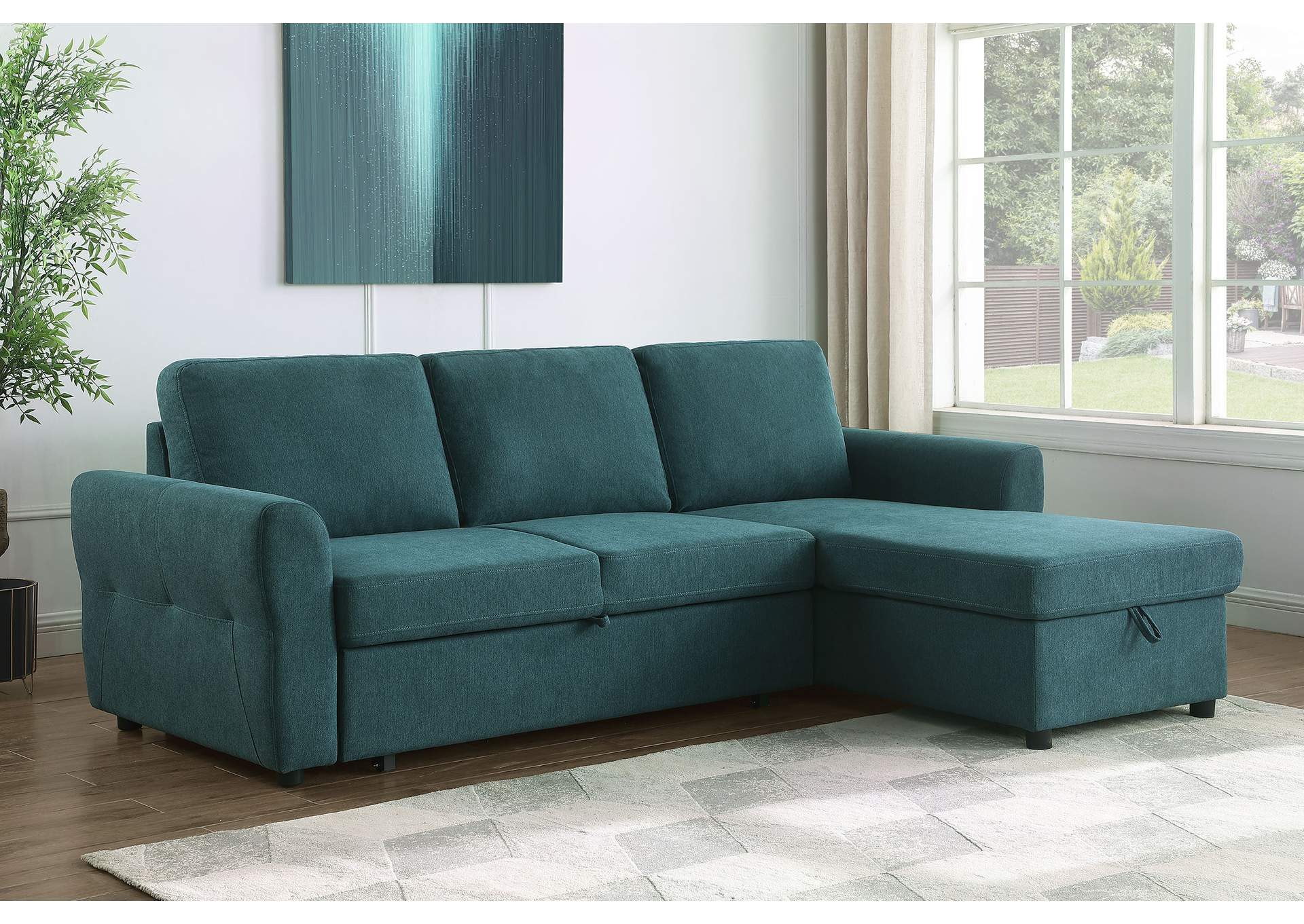 SLEEPER SECTIONAL,Coaster Furniture