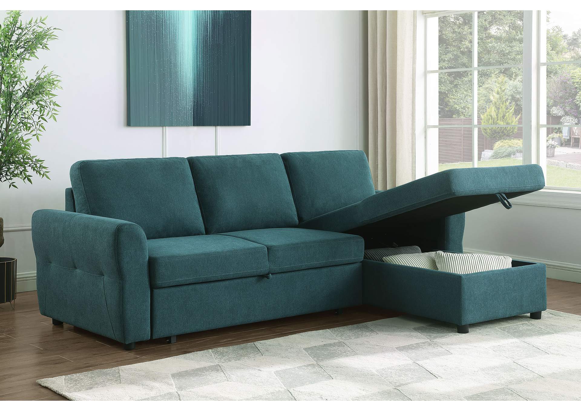 SLEEPER SECTIONAL,Coaster Furniture