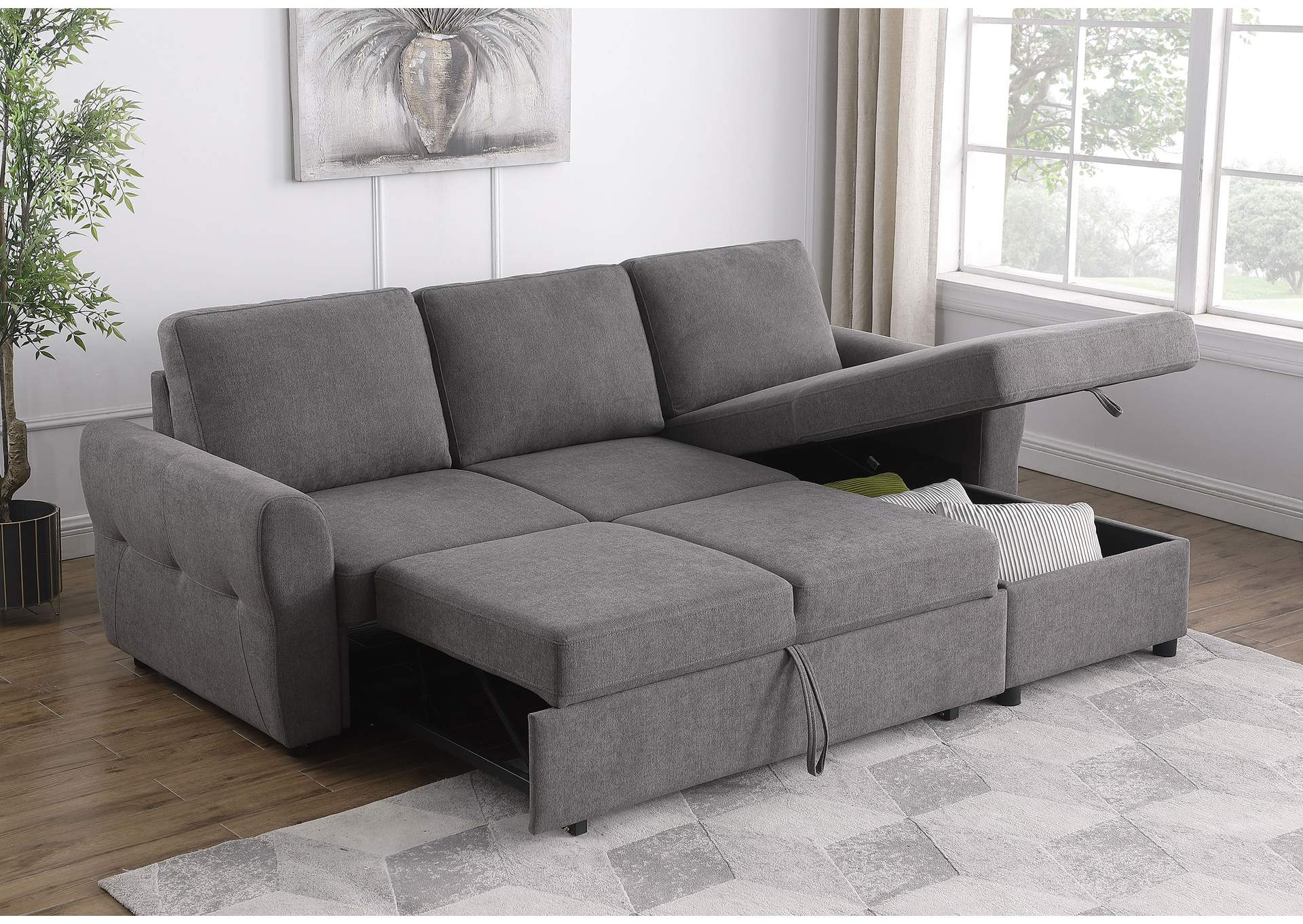 SLEEPER SECTIONAL,Coaster Furniture