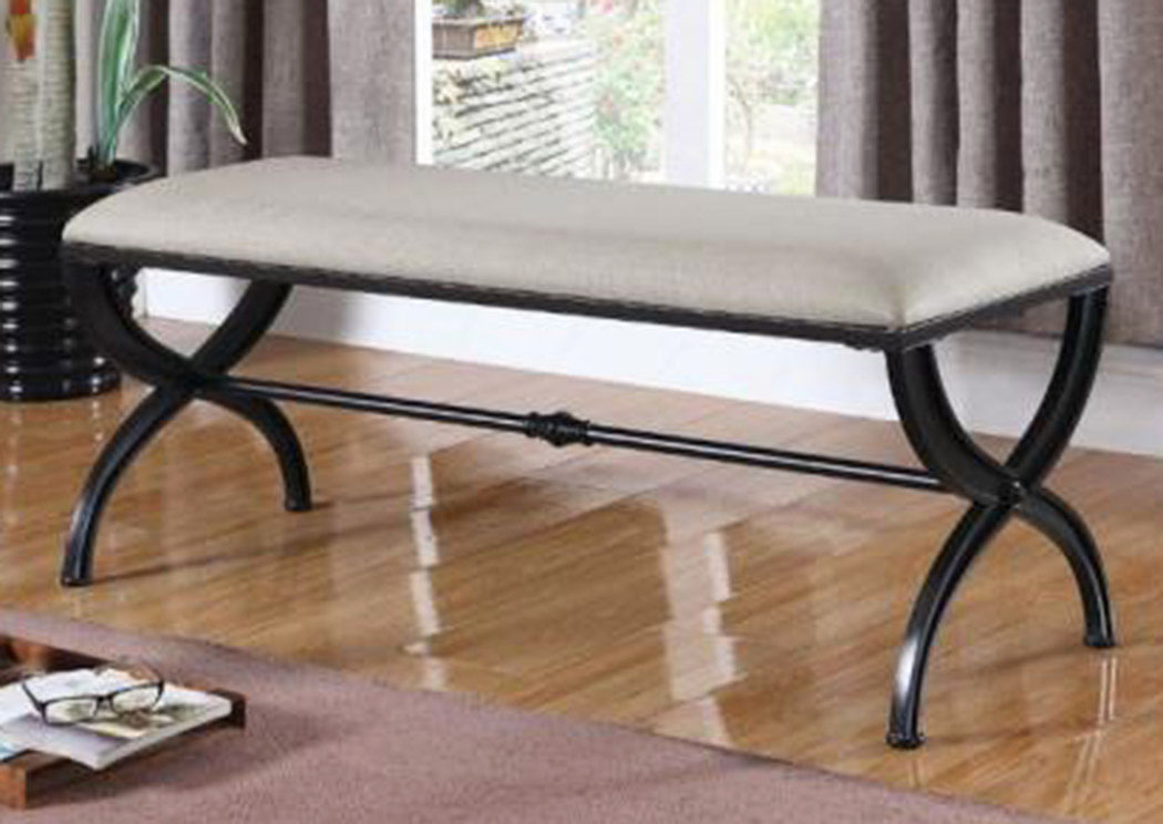 Gray Bench,ABF Coaster Furniture