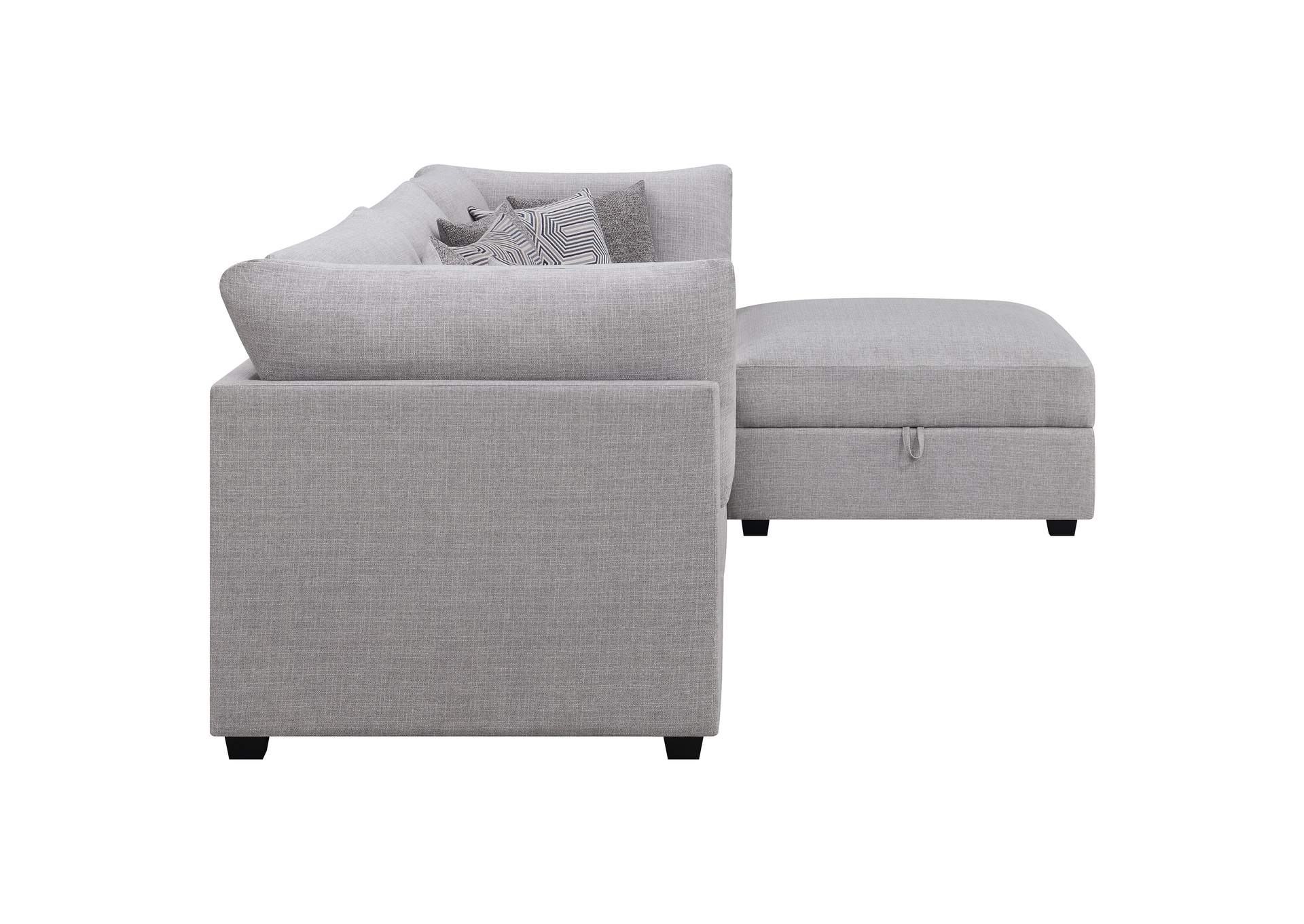 4 PC SET (AC+2CORNER+OTTOMAN),Coaster Furniture