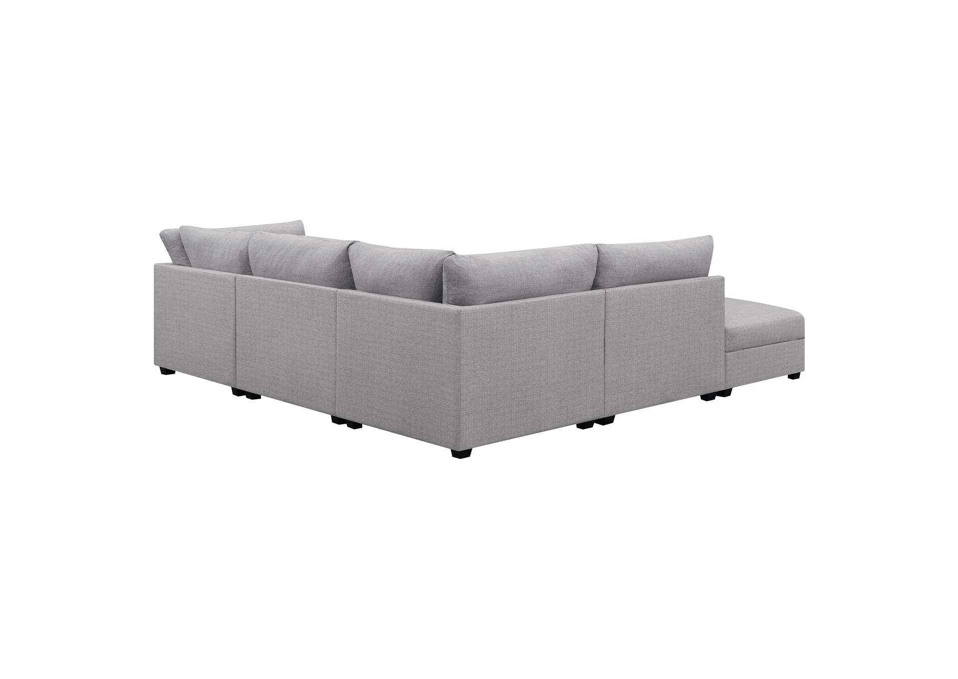 5 PC SET (2AC+2CORNER+OTTOMAN),Coaster Furniture