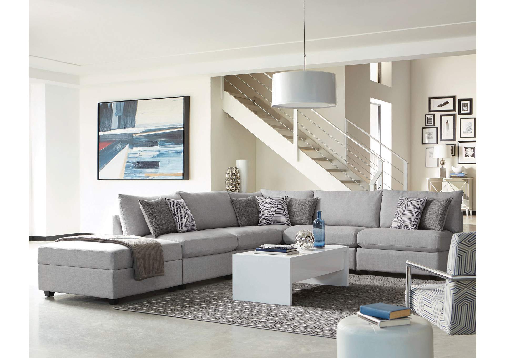 6 PC SECTIONAL,Coaster Furniture