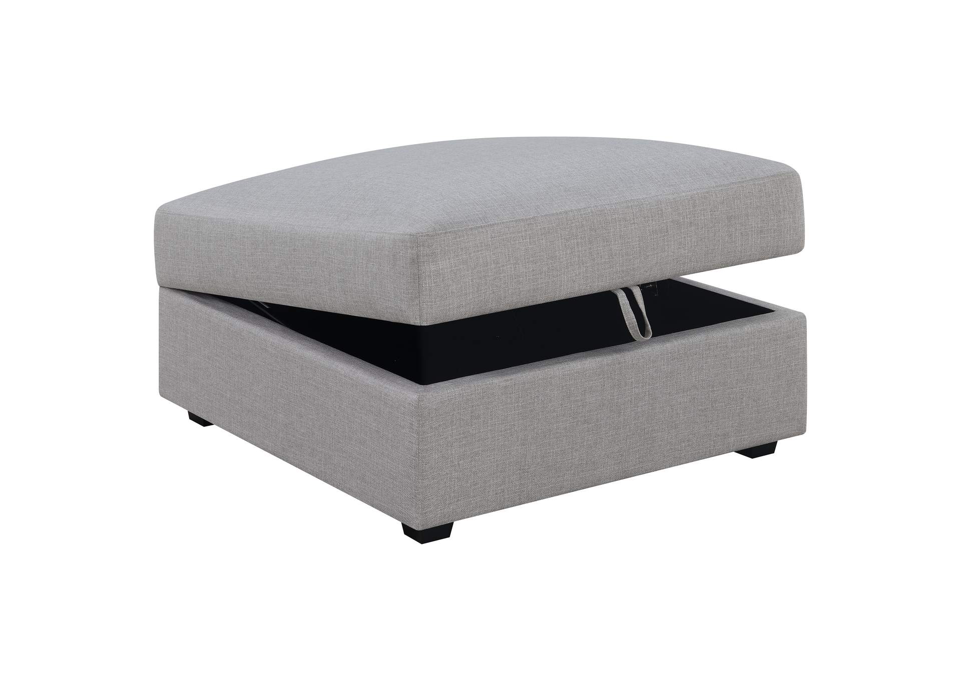 Cambria Square Storage Ottoman Grey,Coaster Furniture