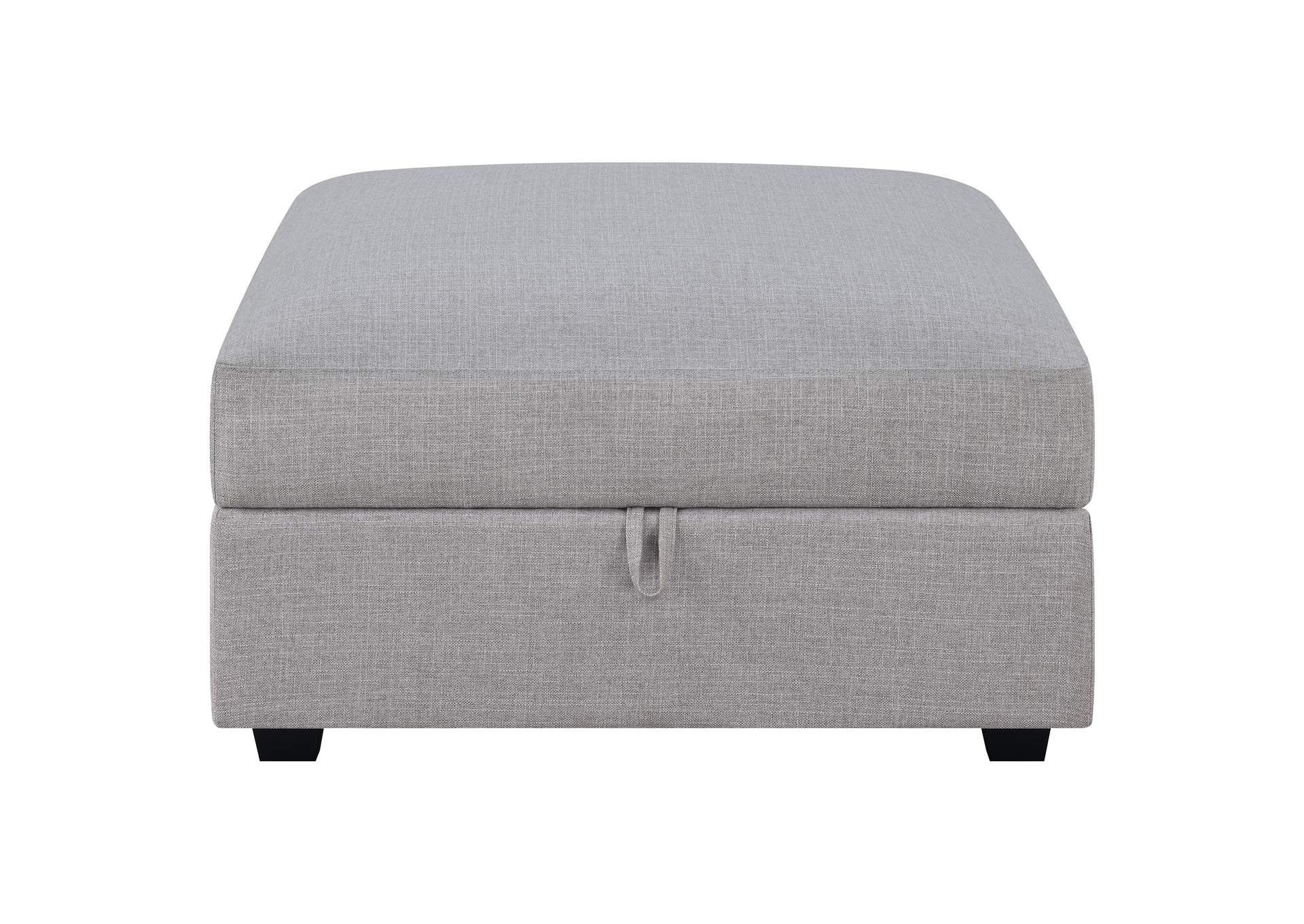 Cambria Square Storage Ottoman Grey,Coaster Furniture