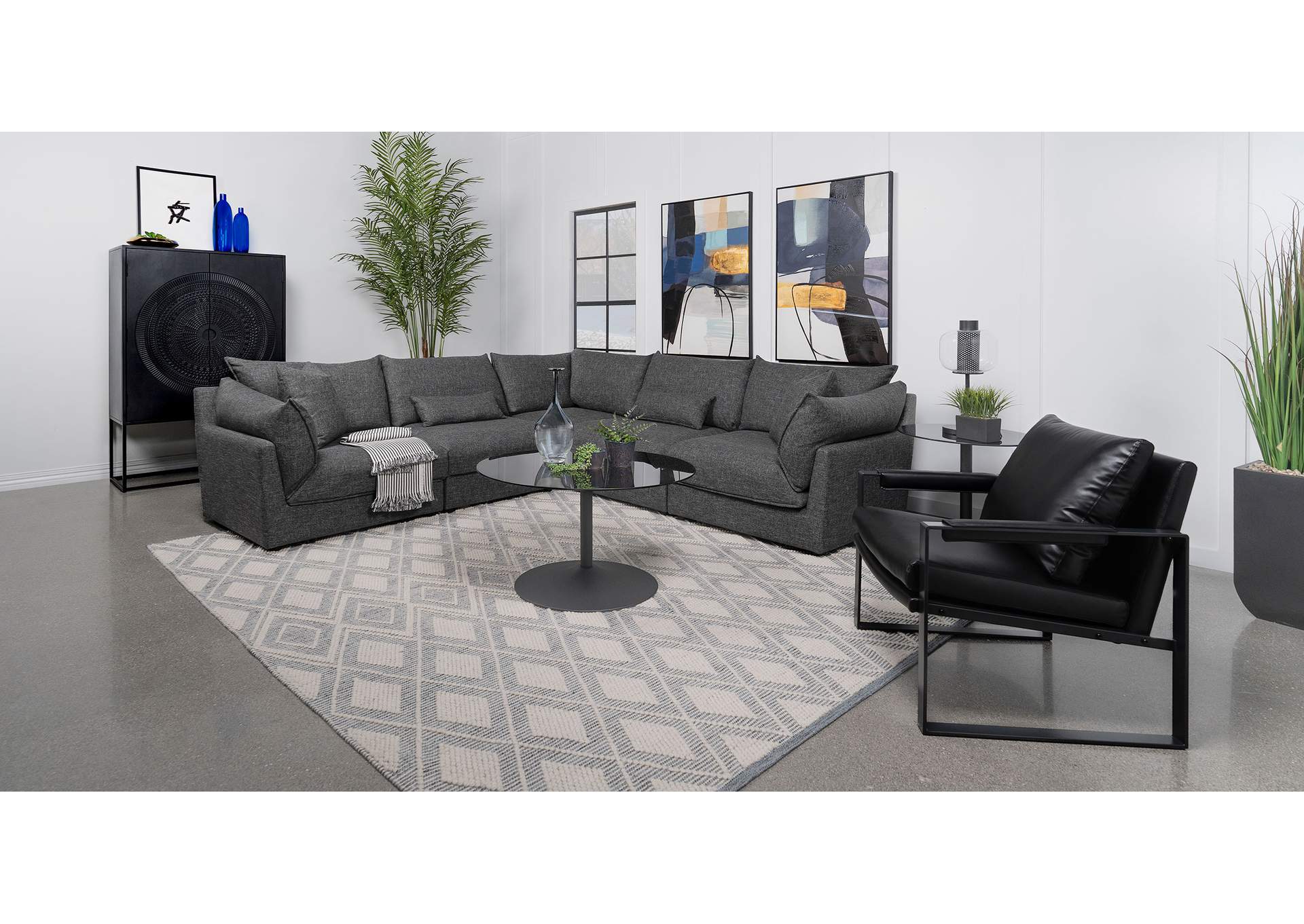 5 PC SECTIONAL,Coaster Furniture