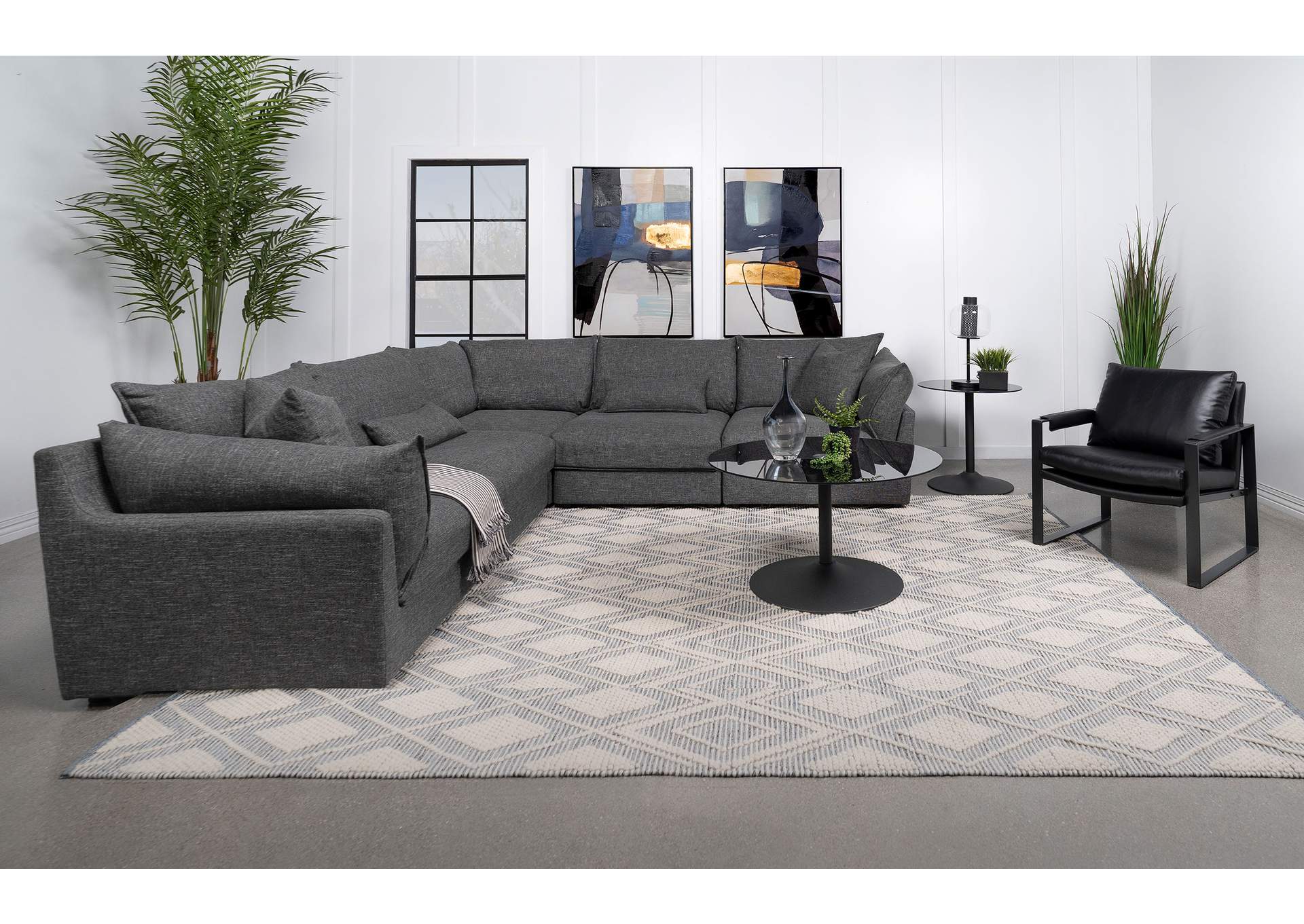 5 PC SECTIONAL,Coaster Furniture