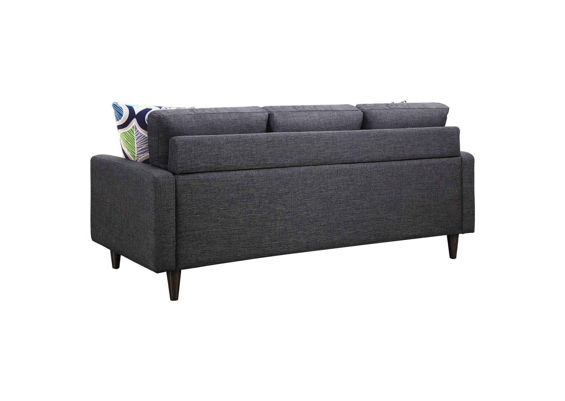 Watsonville Tufted Back Sofa Grey,Coaster Furniture