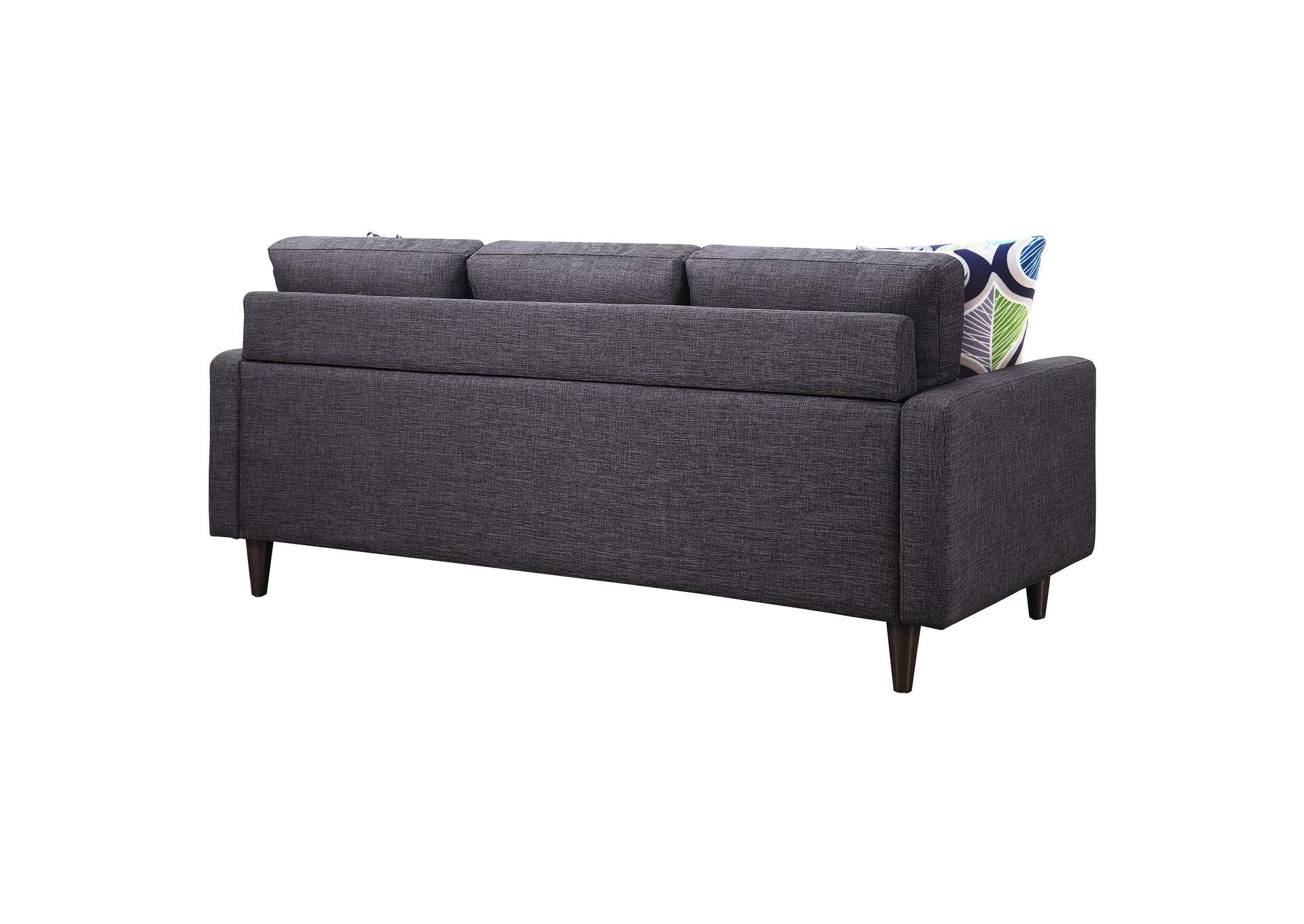 Watsonville Tufted Back Sofa Grey,Coaster Furniture