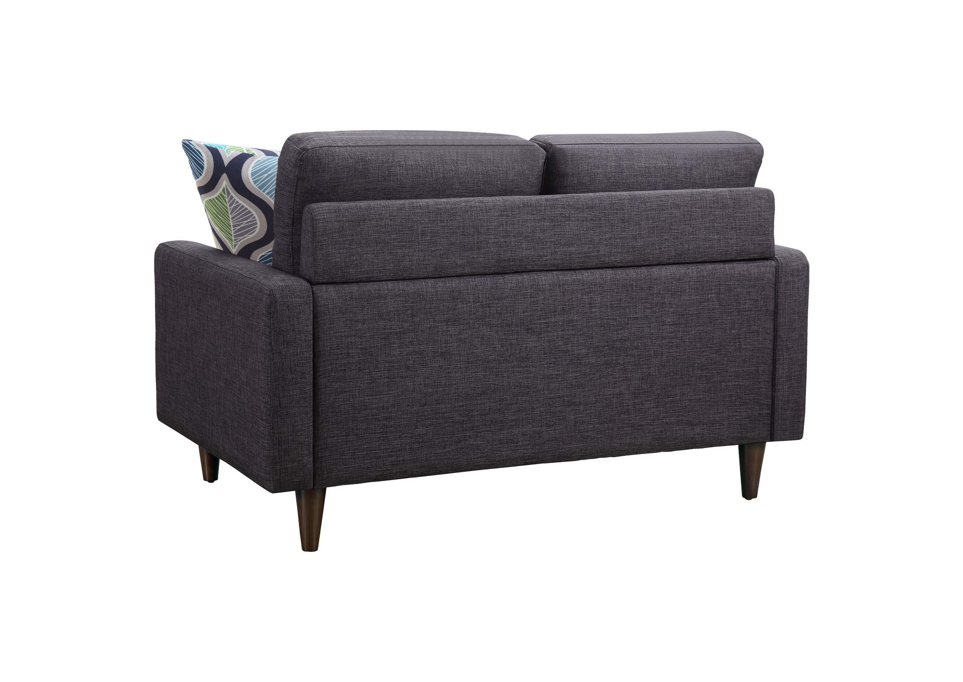 Watsonville Tufted Back Loveseat Grey,Coaster Furniture