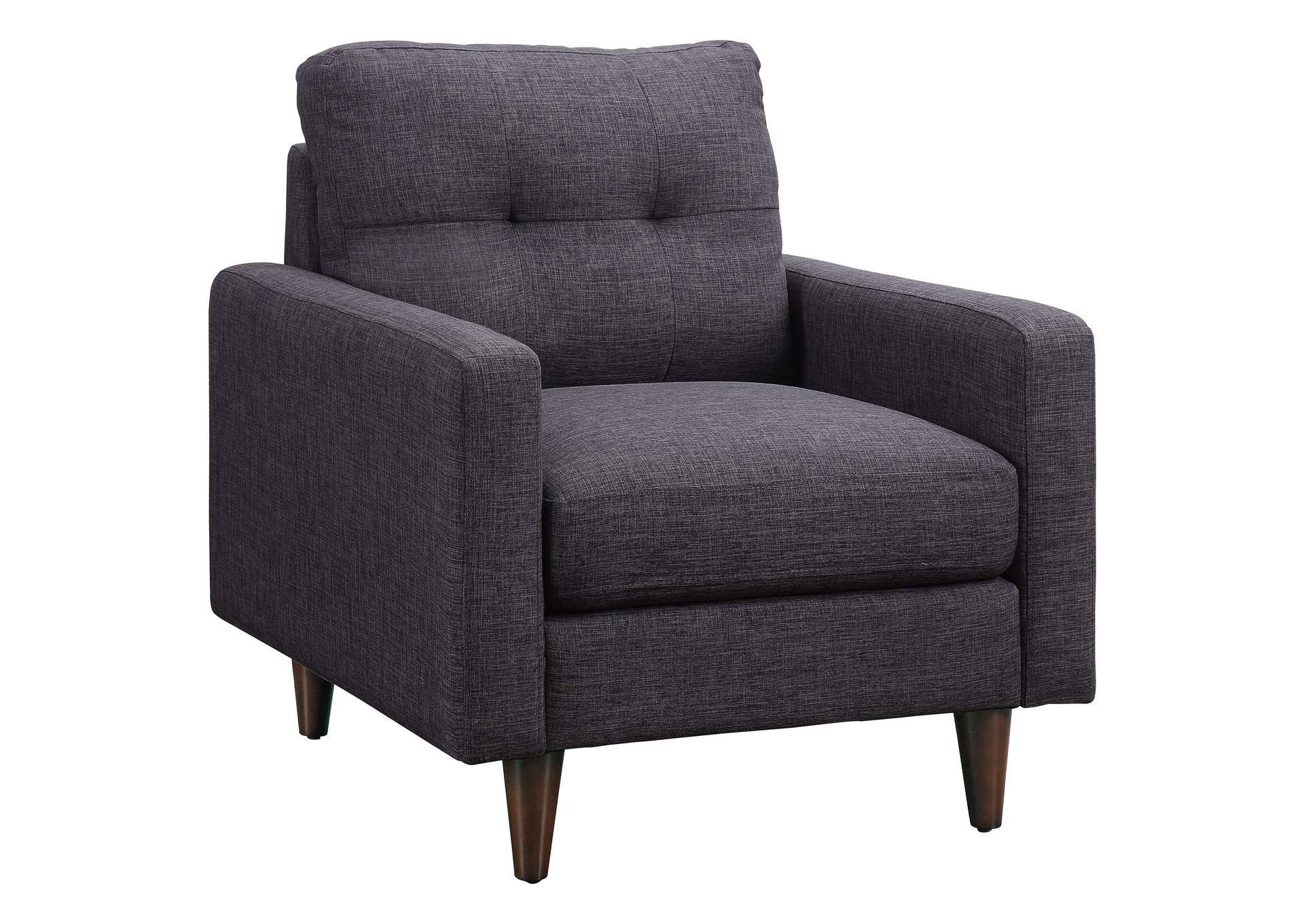 Watsonville Tufted Back Chair Grey,Coaster Furniture