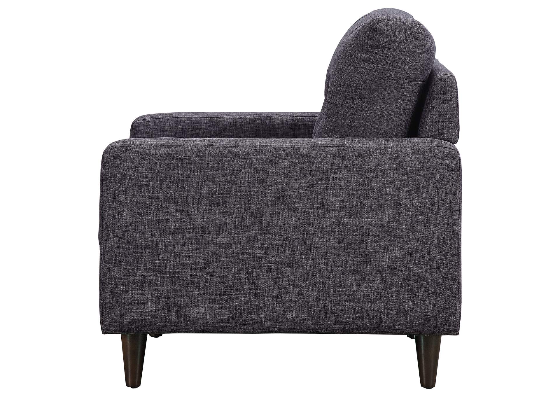 Watsonville Tufted Back Chair Grey,Coaster Furniture