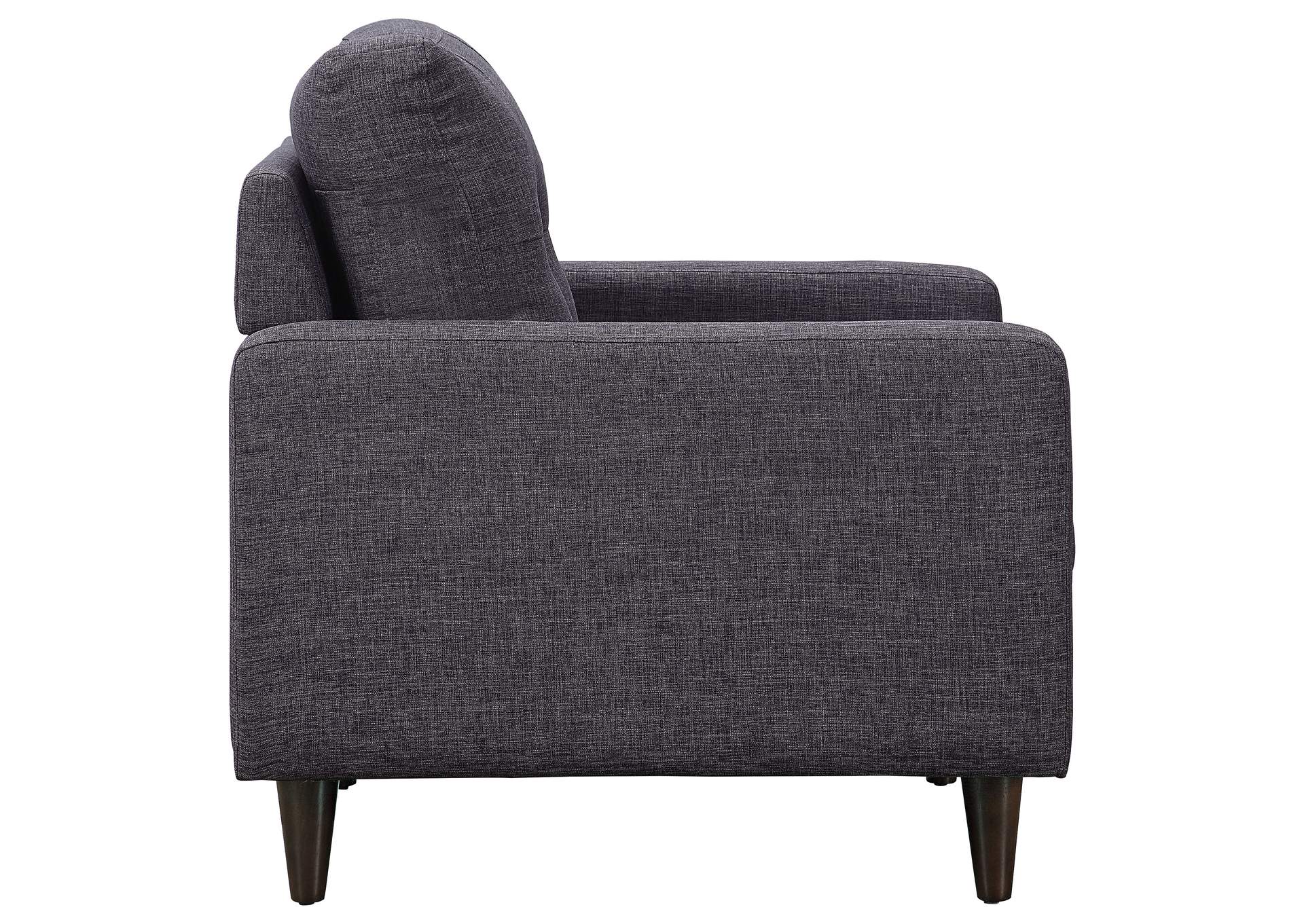 Watsonville Tufted Back Chair Grey,Coaster Furniture