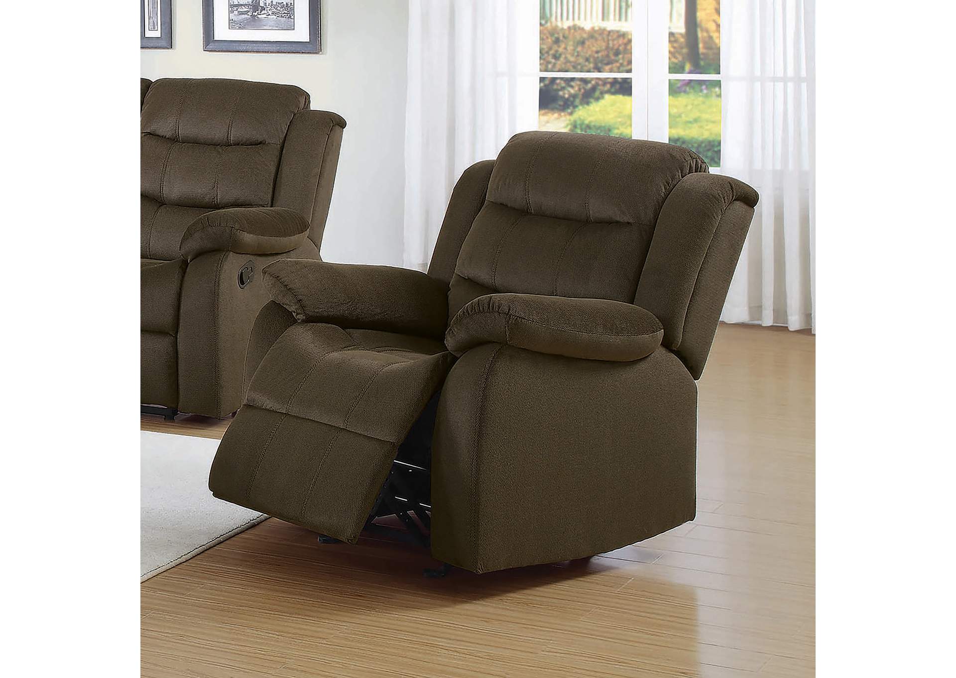 Brown Glider Recliner,ABF Coaster Furniture