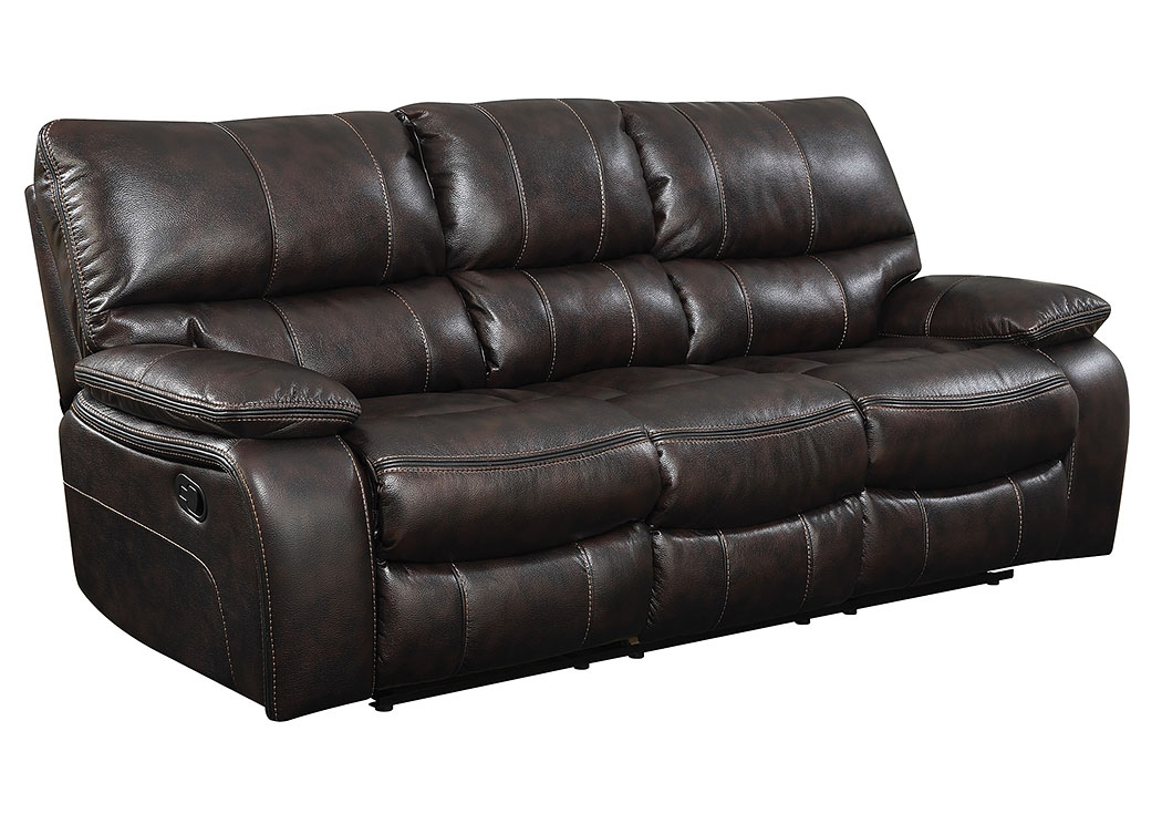 Chocolate Reclining Sofa,ABF Coaster Furniture