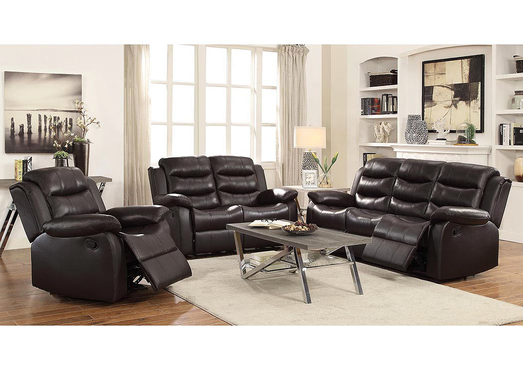 Brown Motion Loveseat,ABF Coaster Furniture