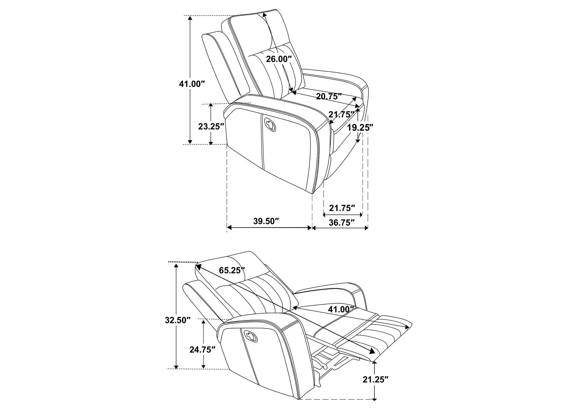 RECLINER,Coaster Furniture