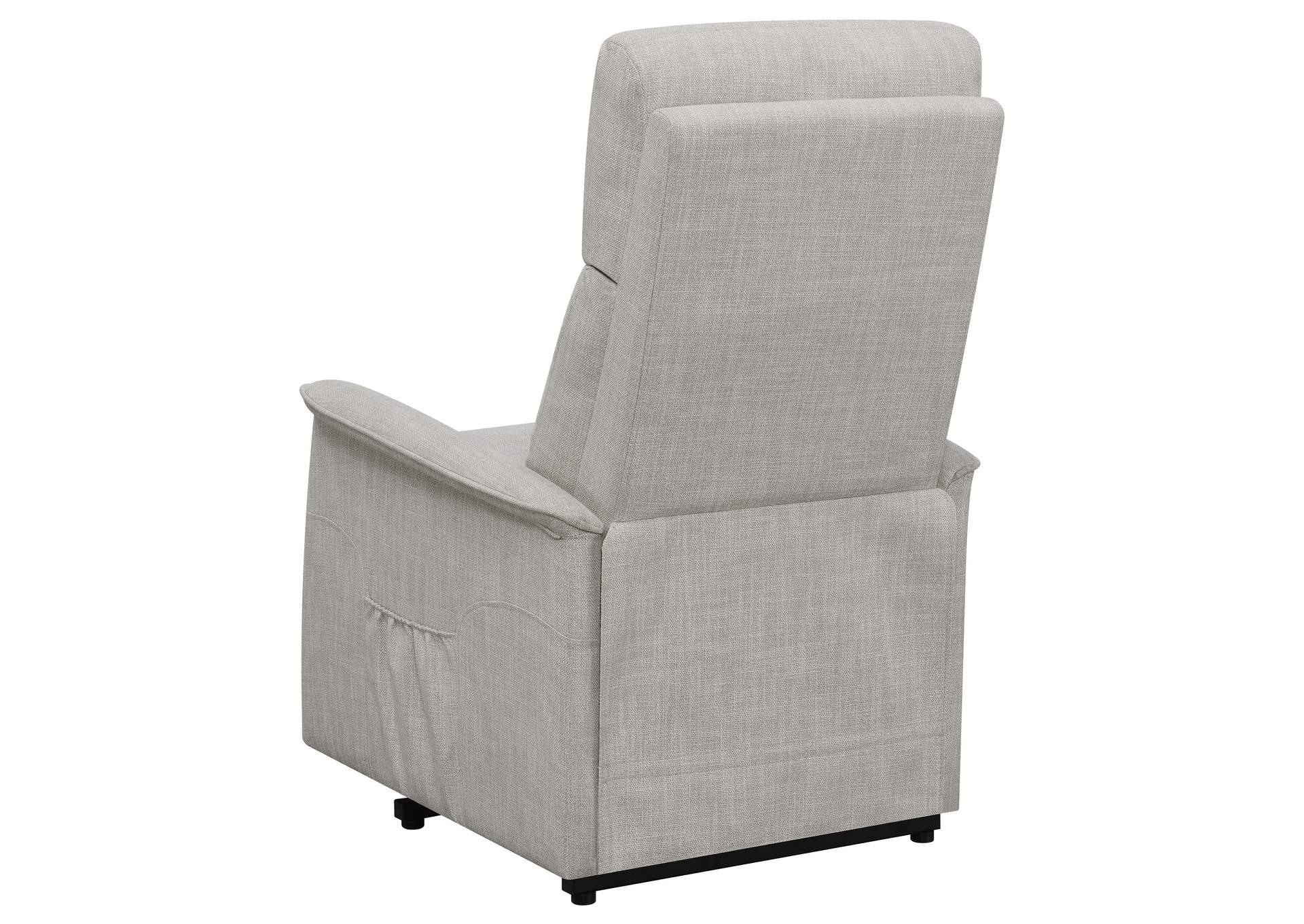 Herrera Power Lift Recliner with Wired Remote Beige,Coaster Furniture