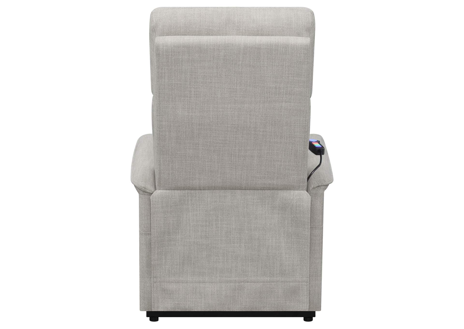 Herrera Power Lift Recliner with Wired Remote Beige,Coaster Furniture