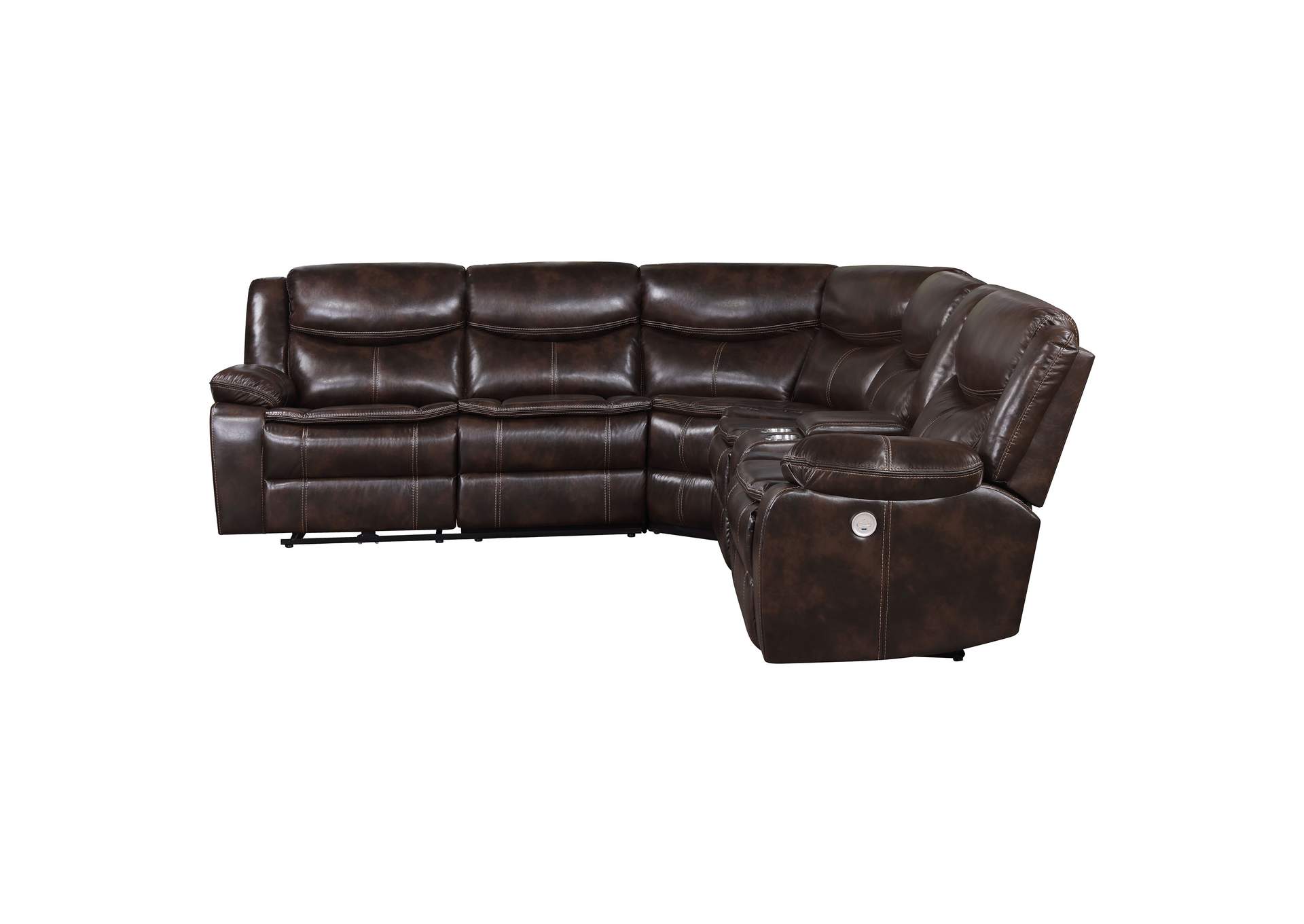 3 PC POWER SECTIONAL,Coaster Furniture