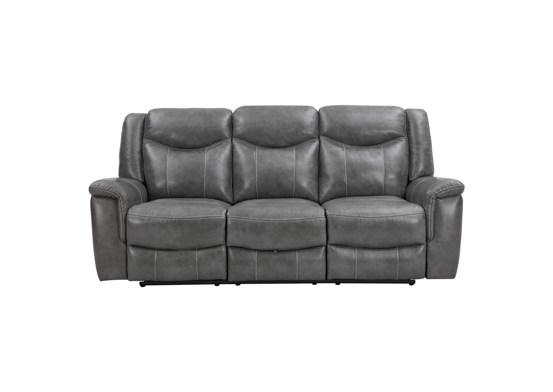 Conrad Upholstered Motion Sofa Cool Grey,Coaster Furniture