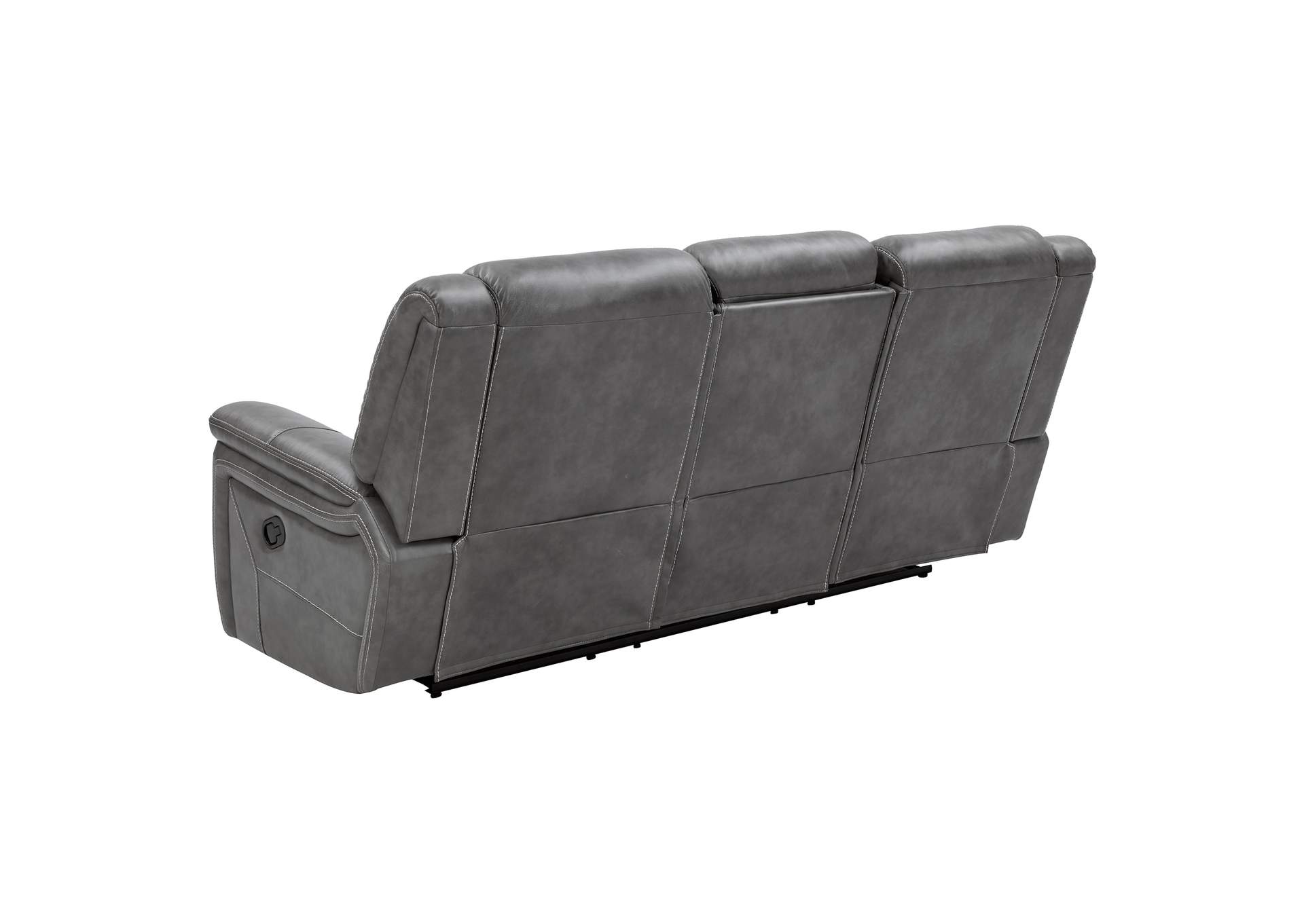 Conrad Upholstered Motion Sofa Cool Grey,Coaster Furniture