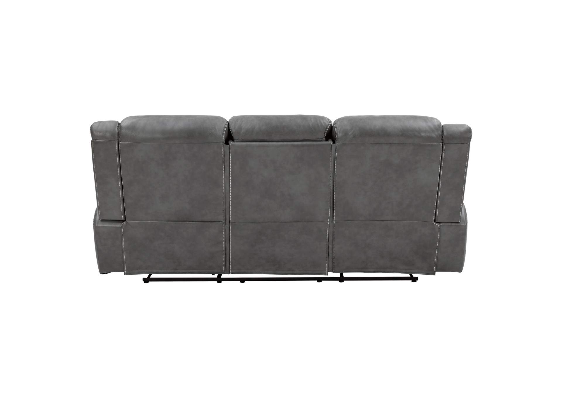 Conrad Upholstered Motion Sofa Cool Grey,Coaster Furniture