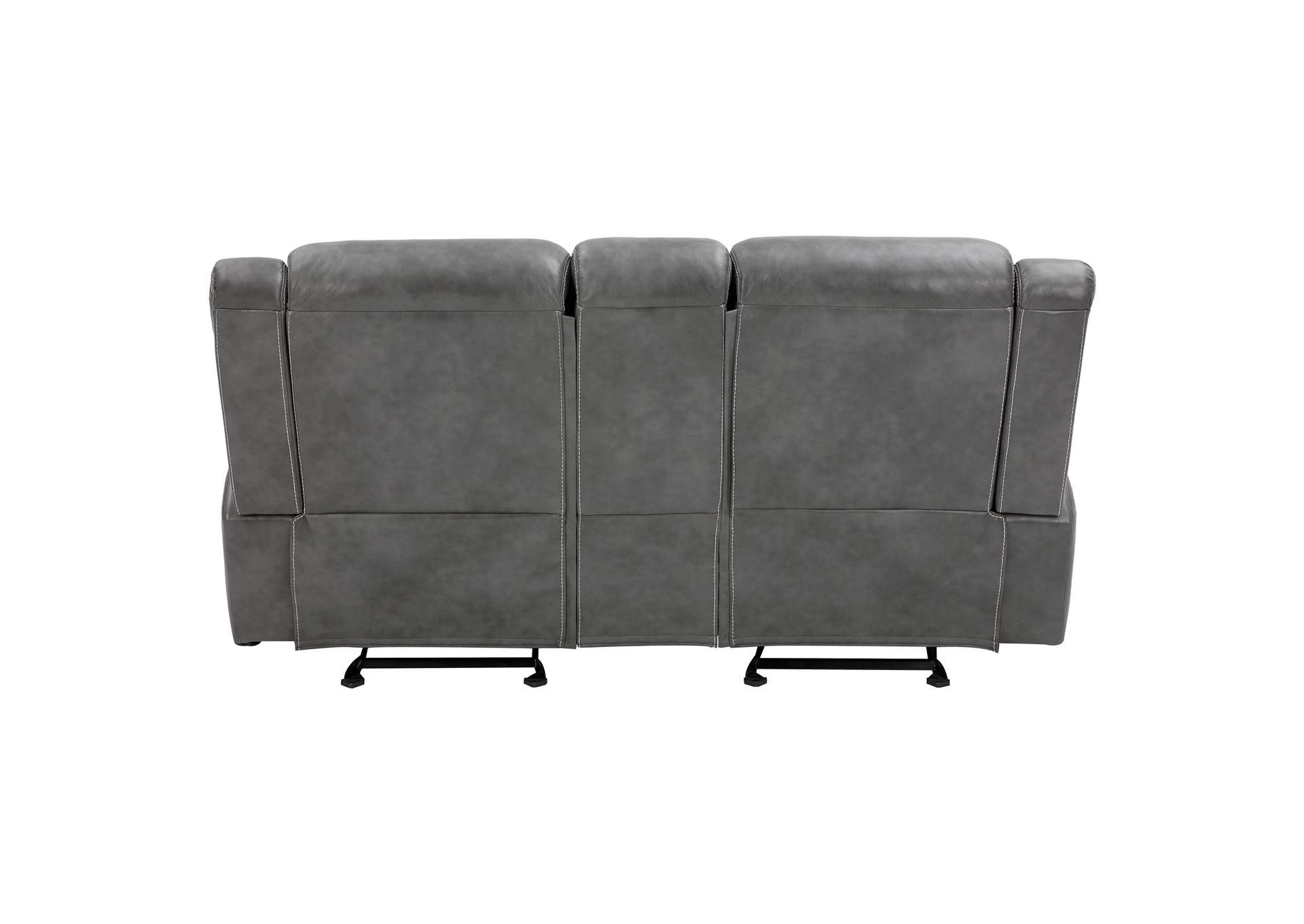 Conrad Upholstered Motion Loveseat Cool Grey,Coaster Furniture