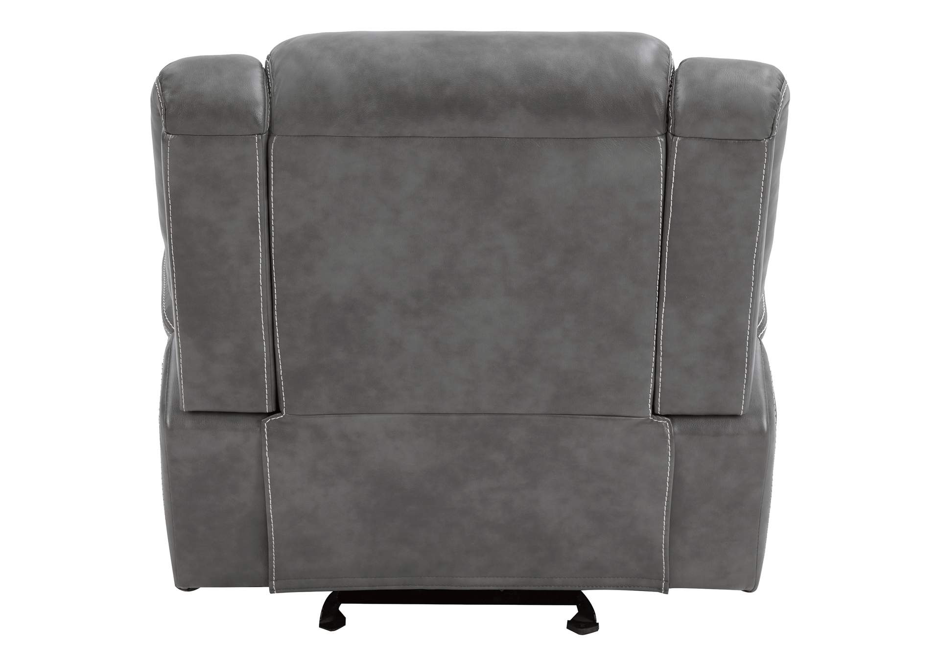 Conrad Upholstered Motion Glider Recliner Grey,Coaster Furniture