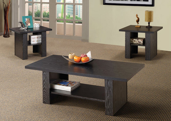 Oak 3pc Table Set,ABF Coaster Furniture