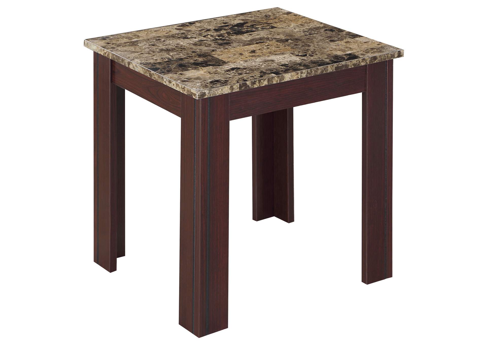 Rhodes 3-piece Faux Marble Top Occasional Set Brown,Coaster Furniture