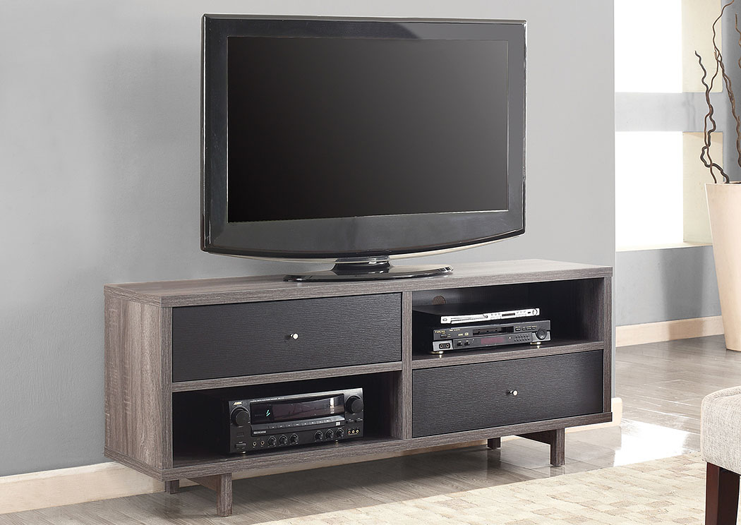 Black/Gray TV Console,ABF Coaster Furniture