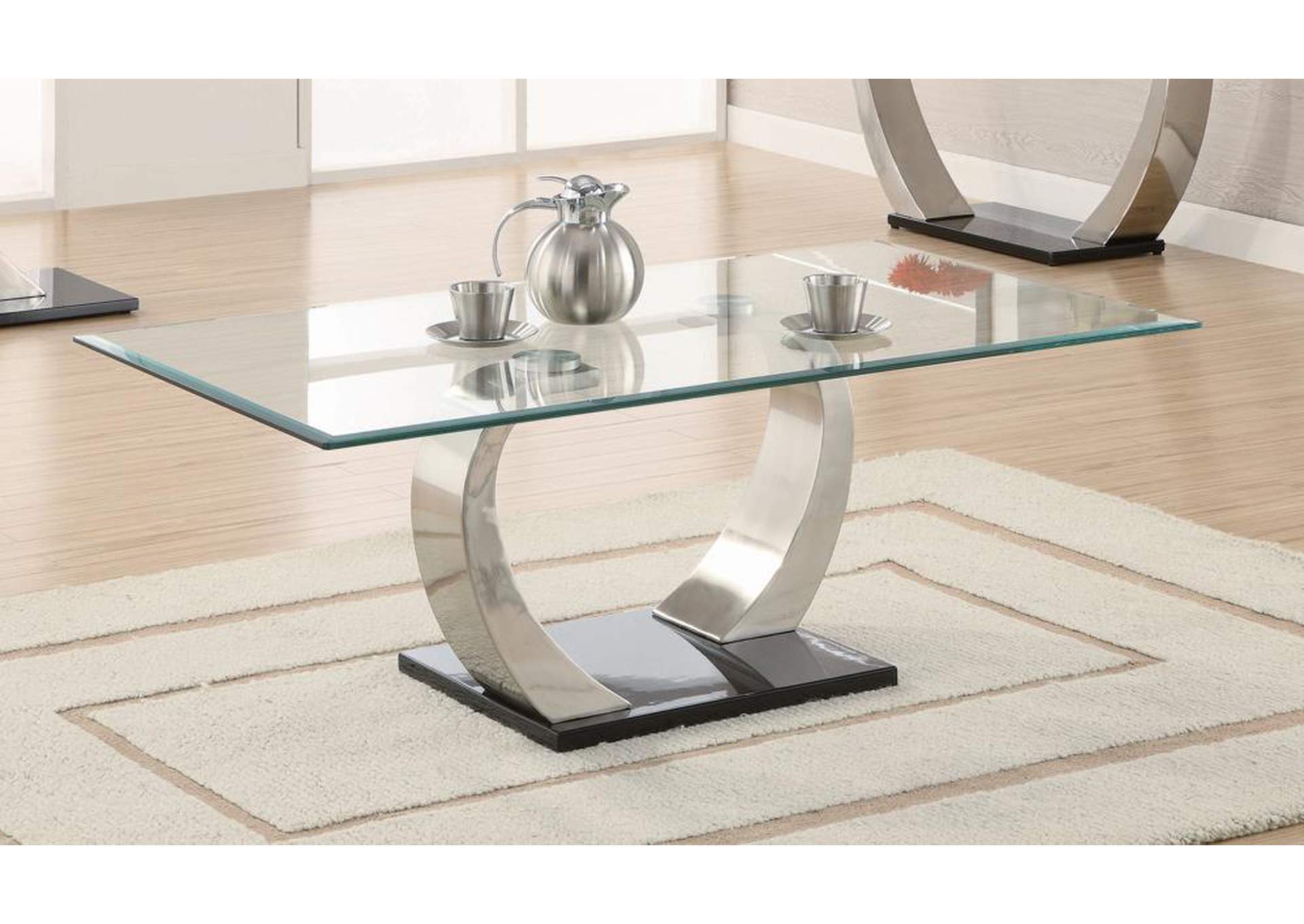 Satin Plated Coffee Table,ABF Coaster Furniture