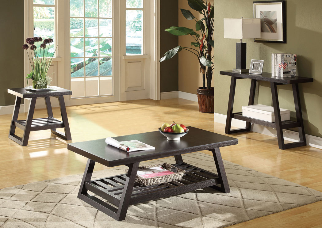 Rich Brown Sofa Table,ABF Coaster Furniture