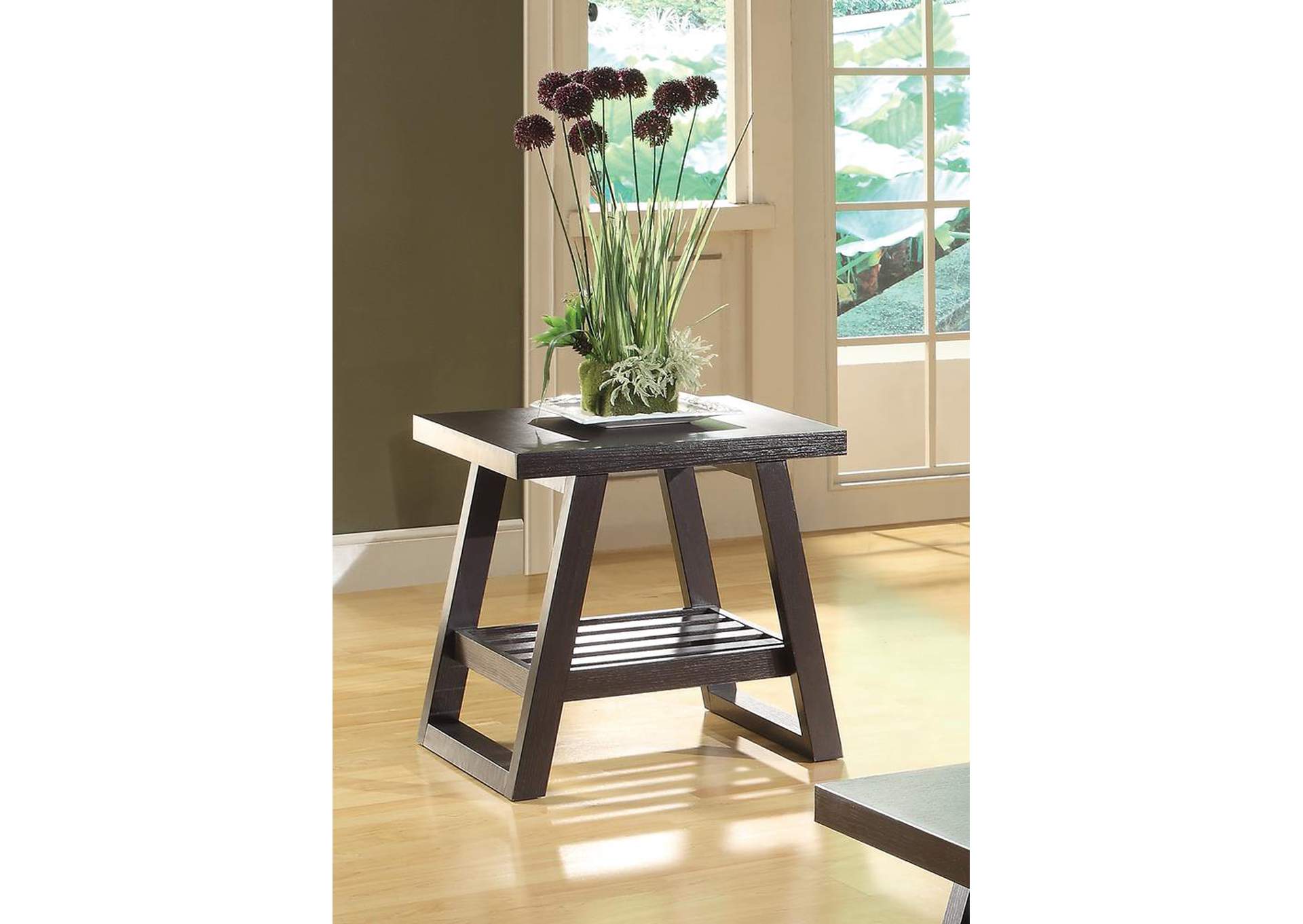 Rich Brown End Table,ABF Coaster Furniture