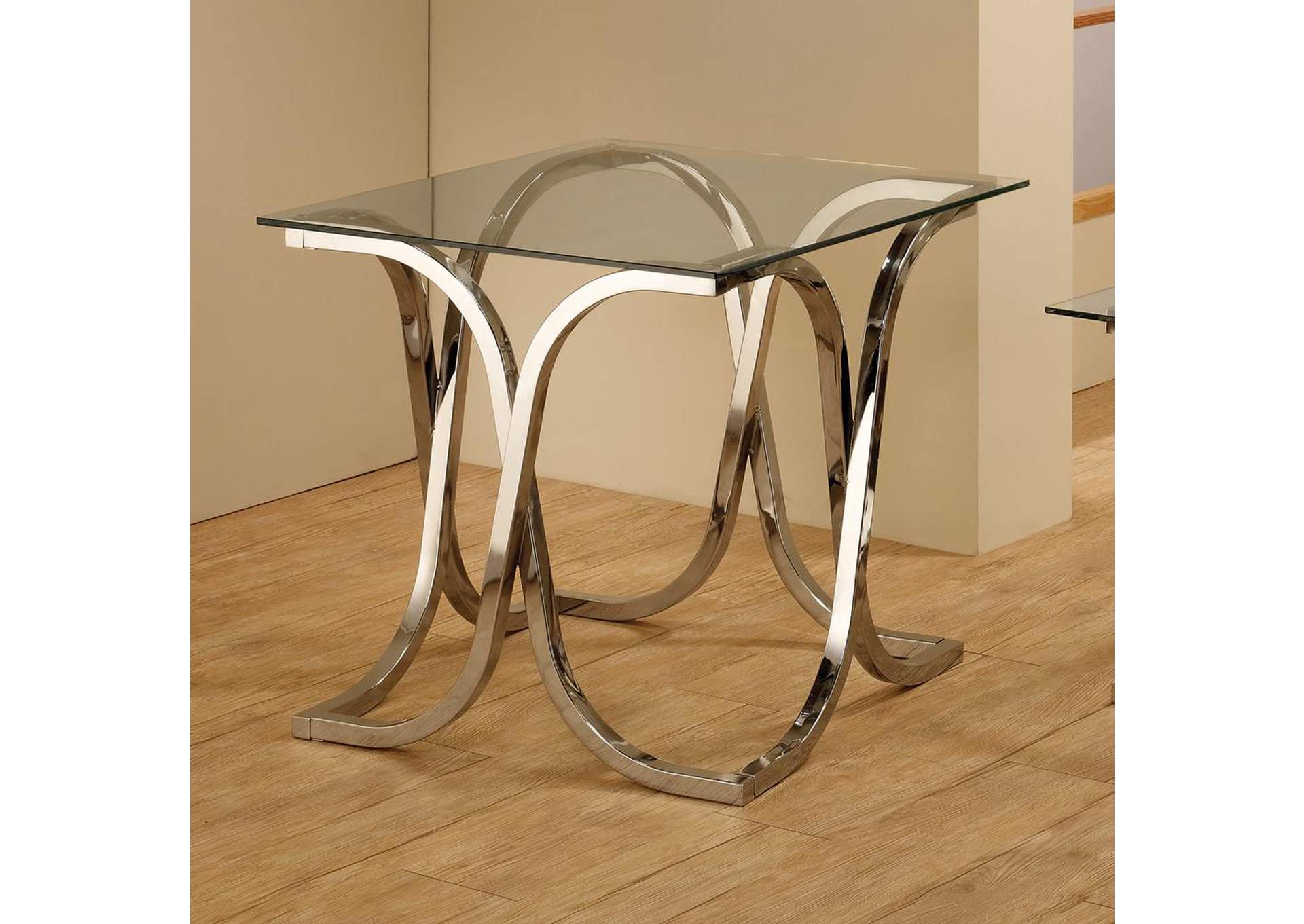 Chrome End Table,ABF Coaster Furniture