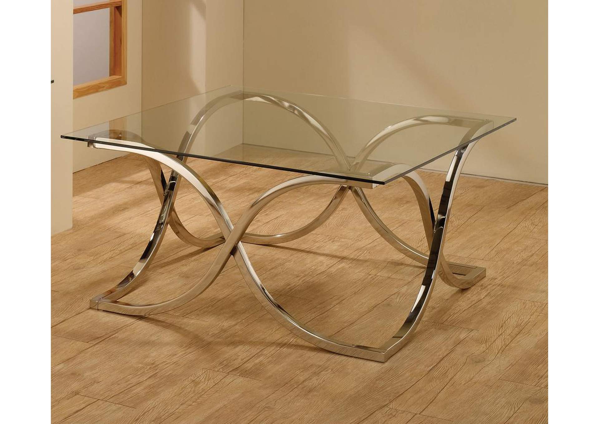 Chrome Coffee Table,ABF Coaster Furniture
