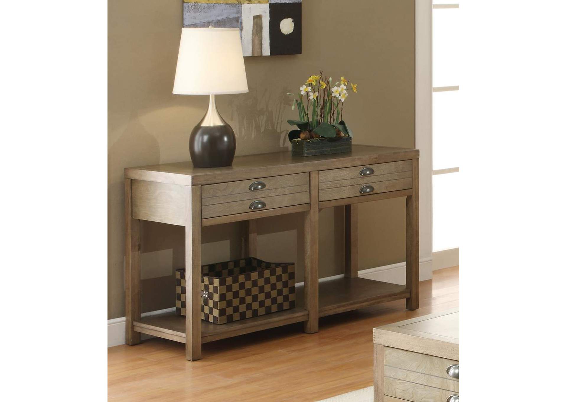 Light Oak Sofa Table,ABF Coaster Furniture