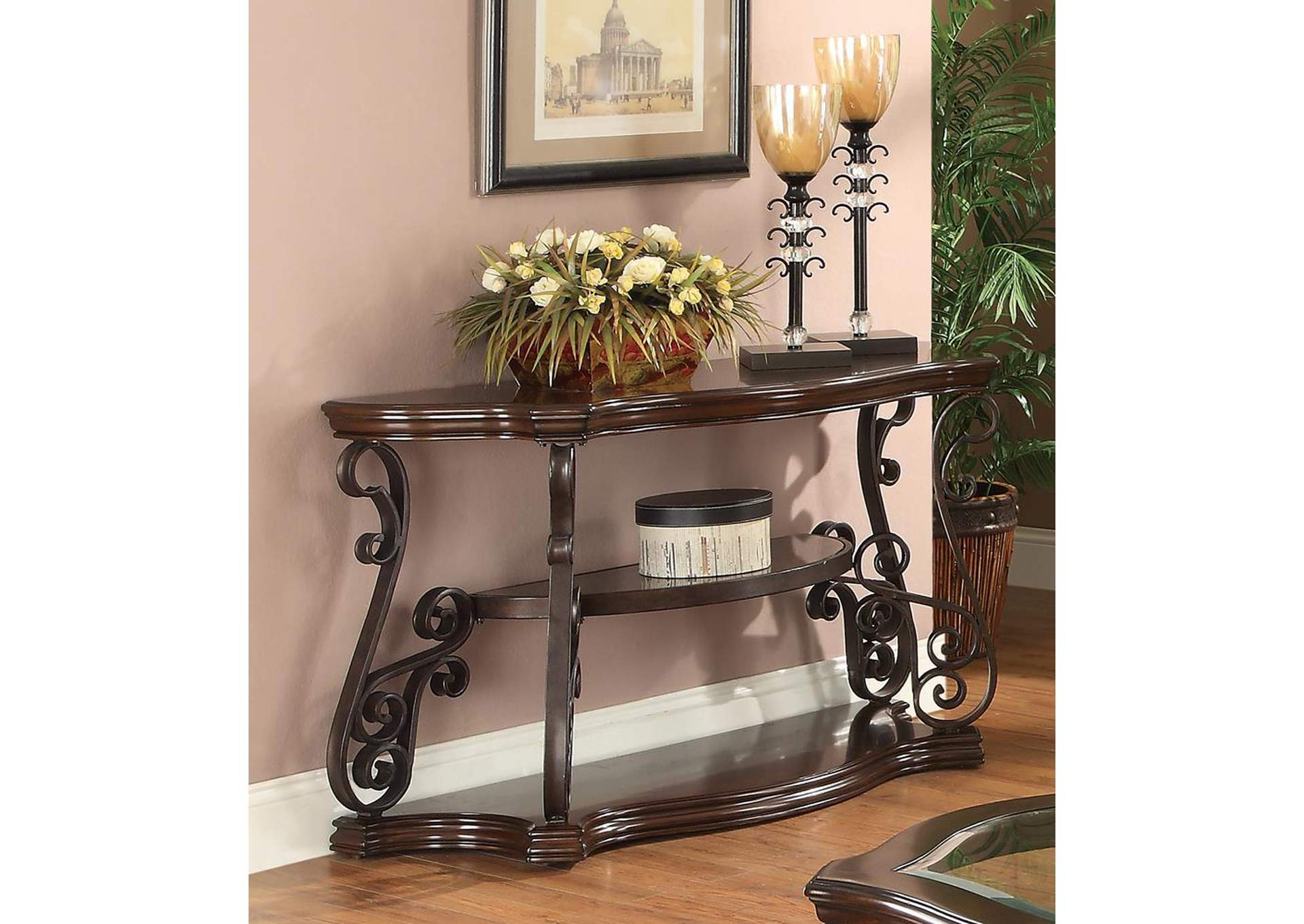 Mahogany Sofa Table,ABF Coaster Furniture