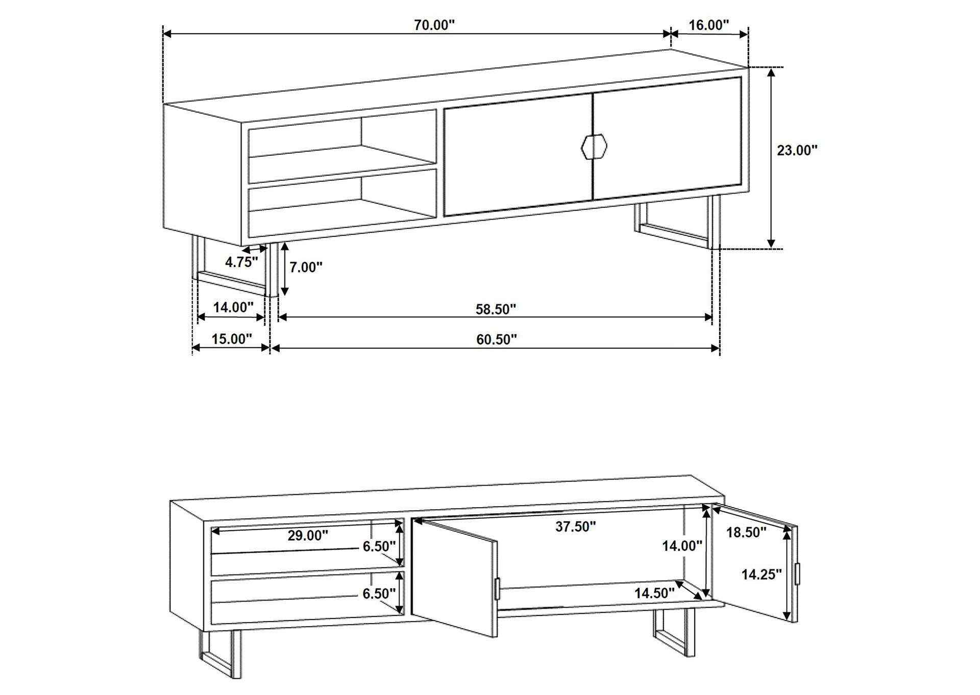 TV STAND,Coaster Furniture