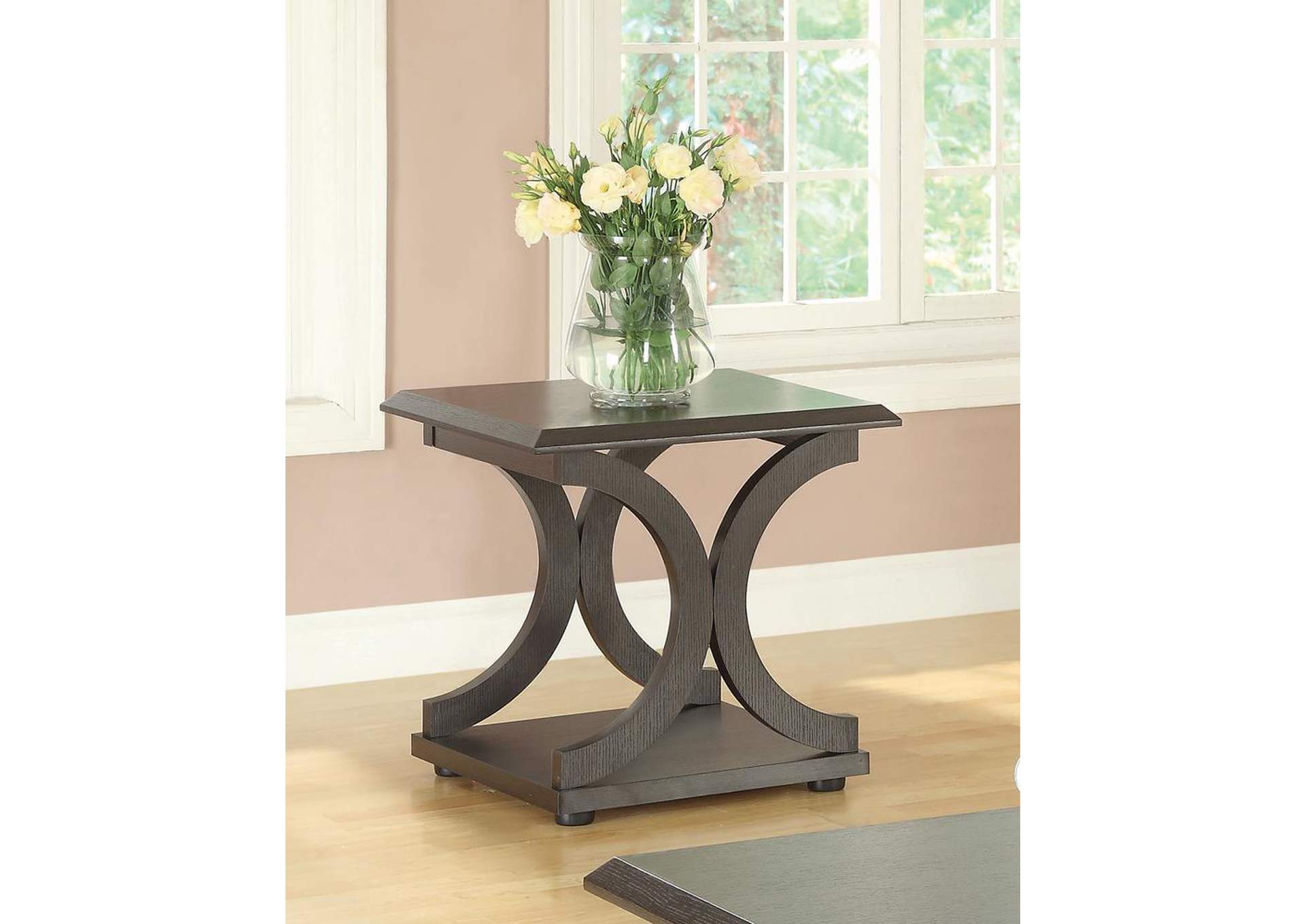 Cappuccino End Table,ABF Coaster Furniture