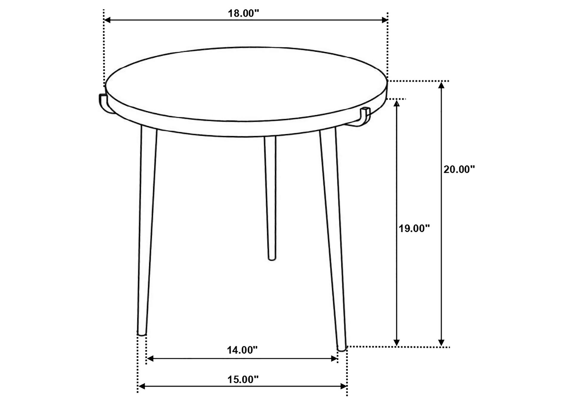 END TABLE,Coaster Furniture