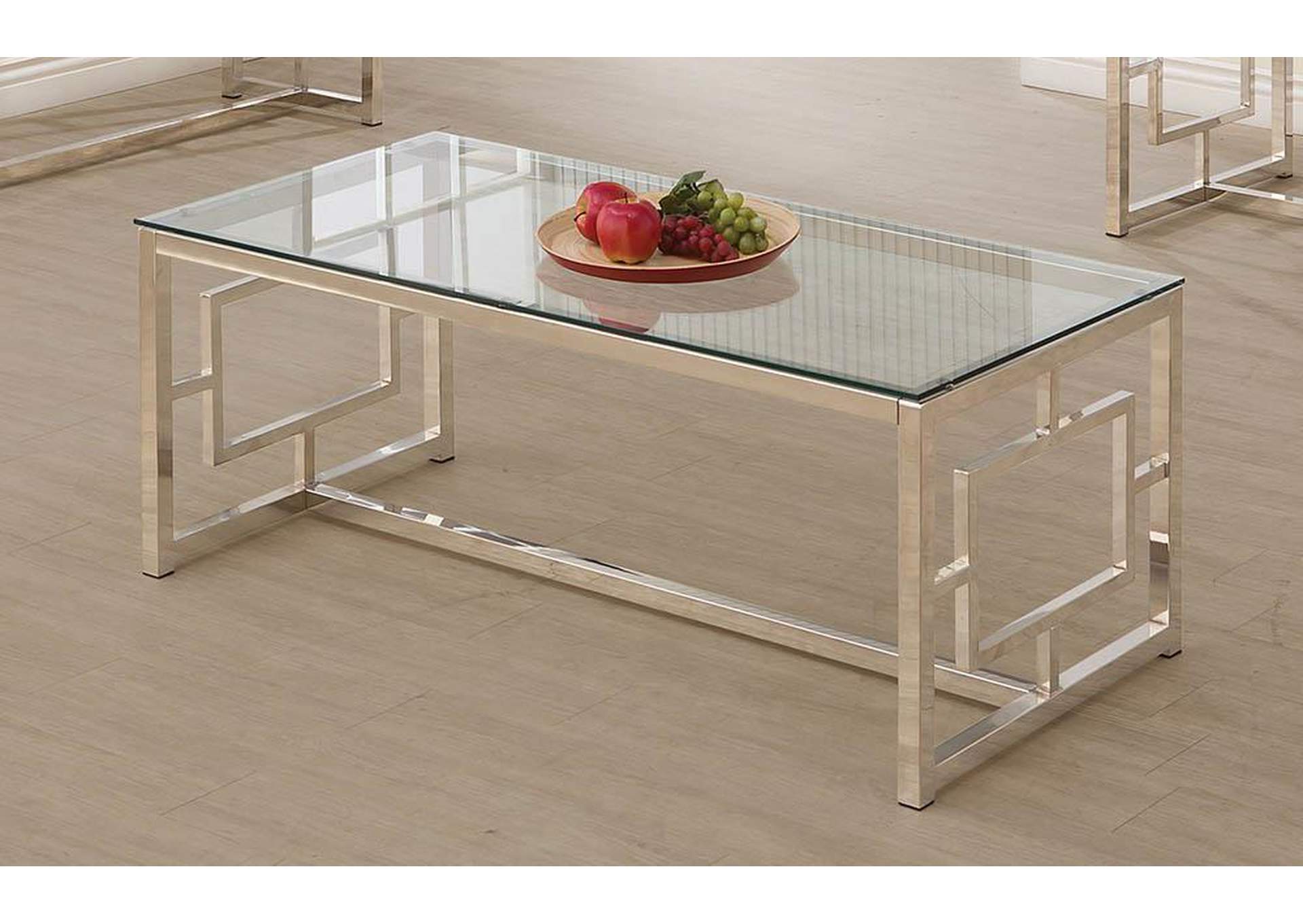 Satin Plated Coffee Table,ABF Coaster Furniture