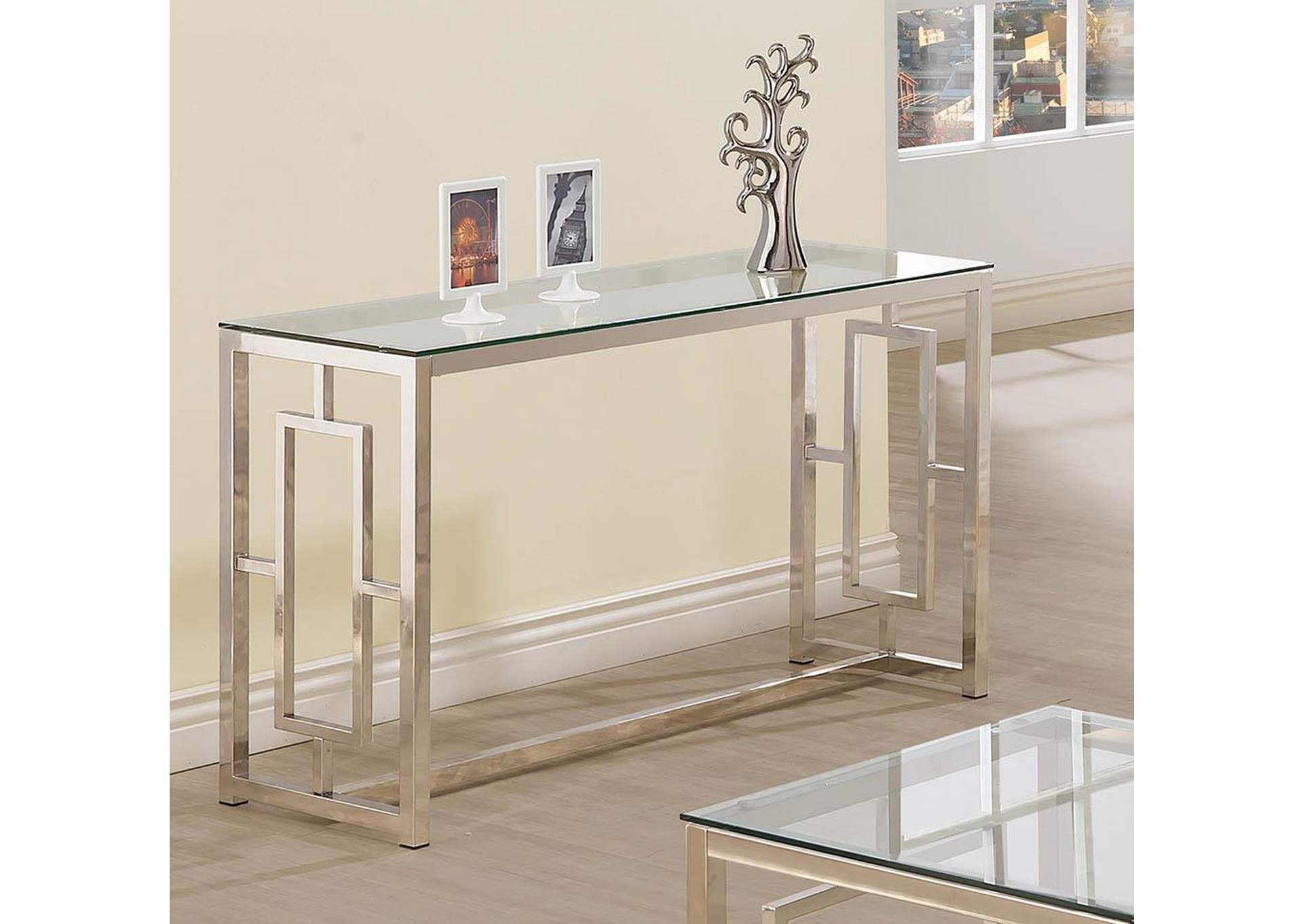 Satin Plated Sofa Table,ABF Coaster Furniture