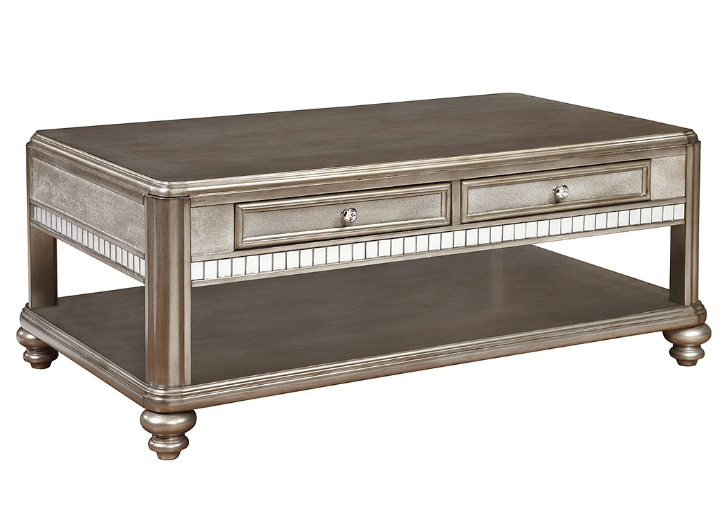 Metallic Platinum Coffee Table,ABF Coaster Furniture