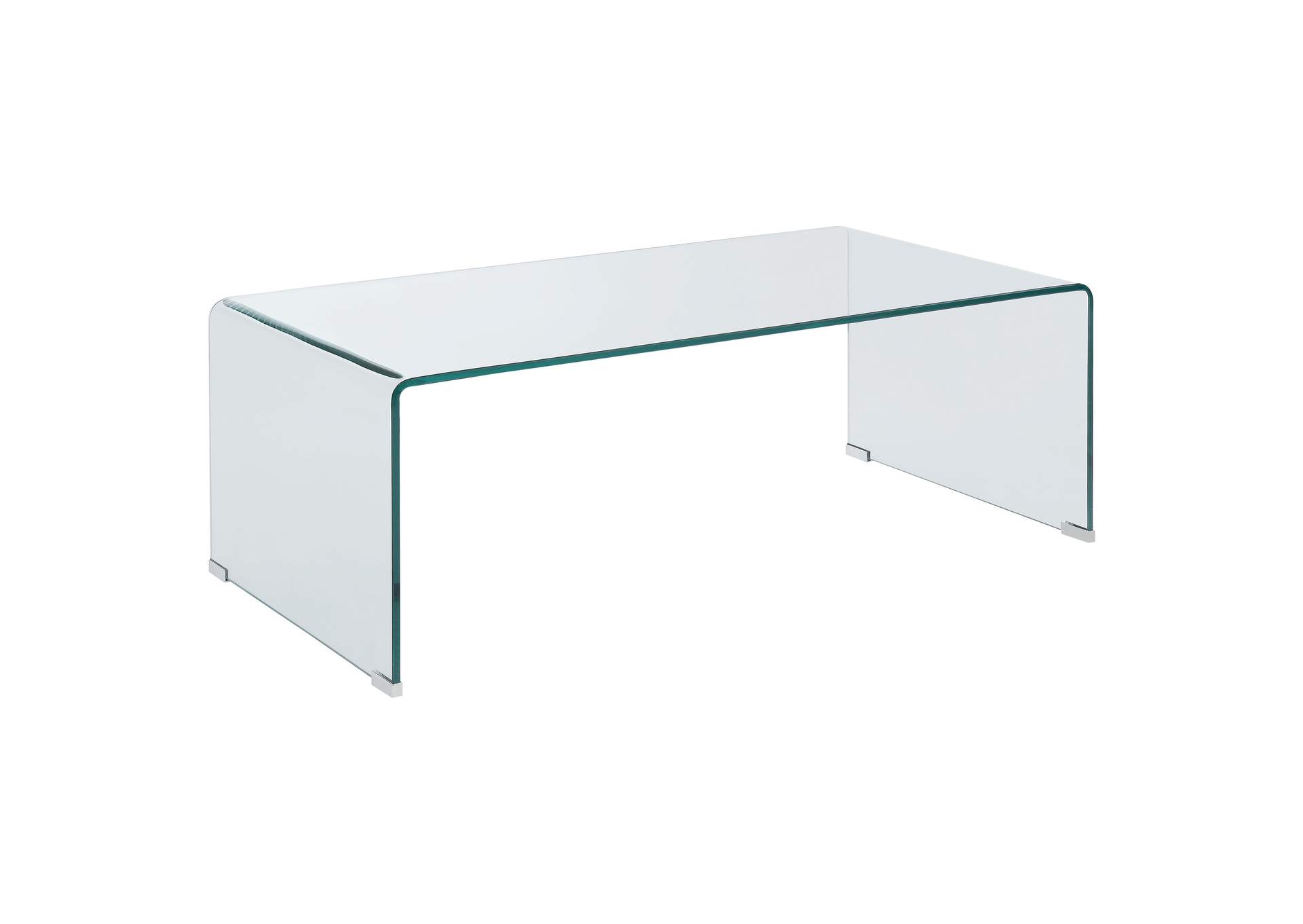 Ripley Rectangular Coffee Table Clear,Coaster Furniture