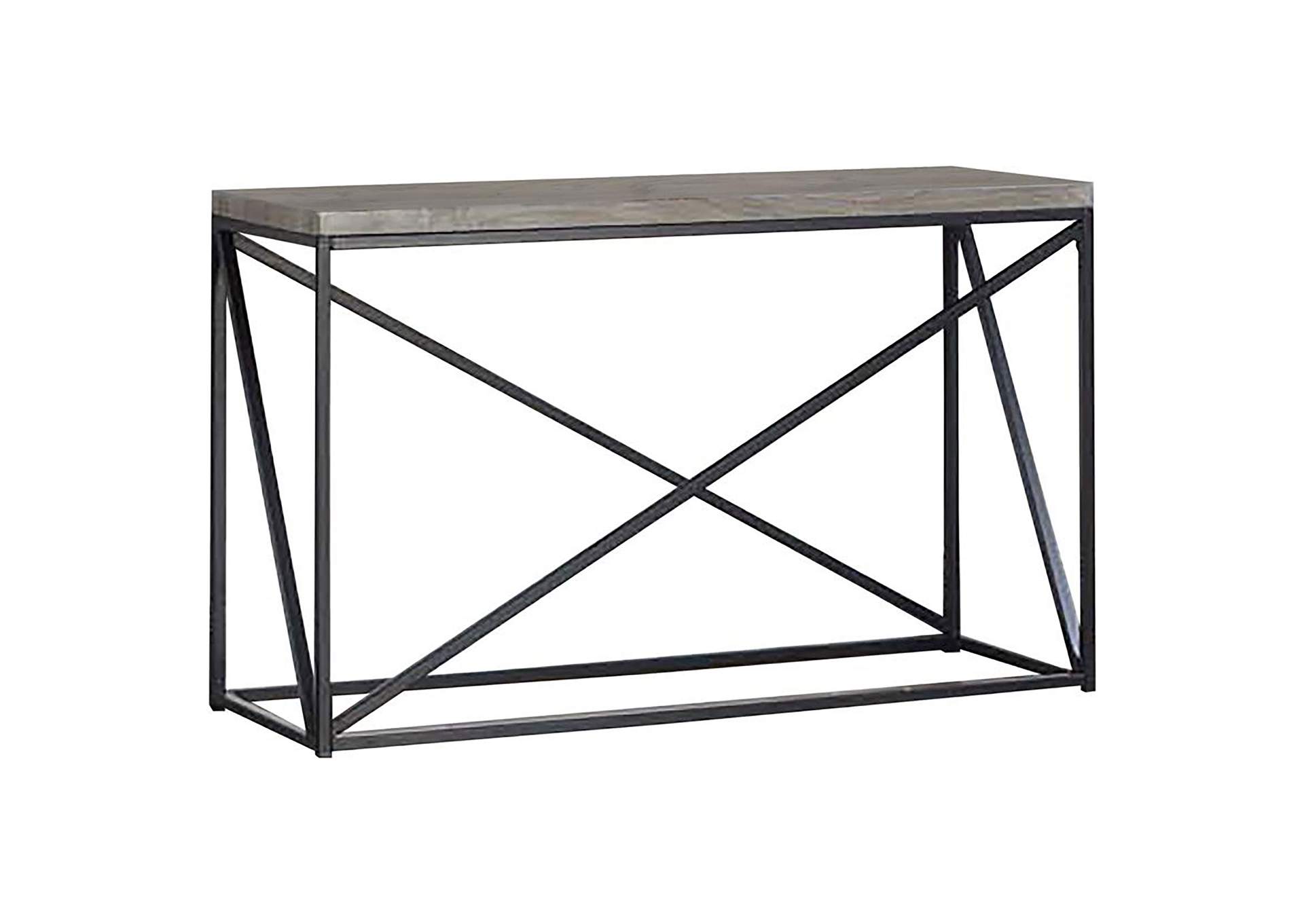 Birdie Rectangular Sofa Table Sonoma Grey,Coaster Furniture