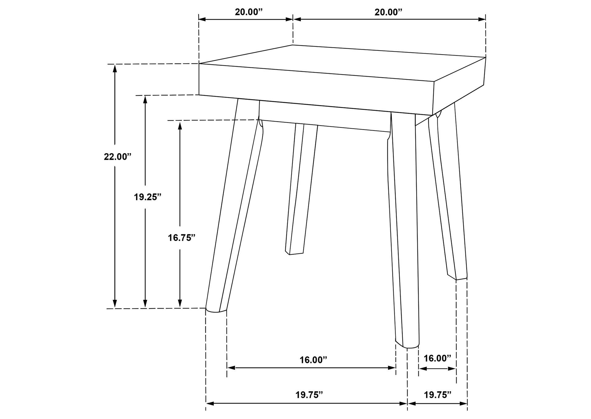 END TABLE,Coaster Furniture