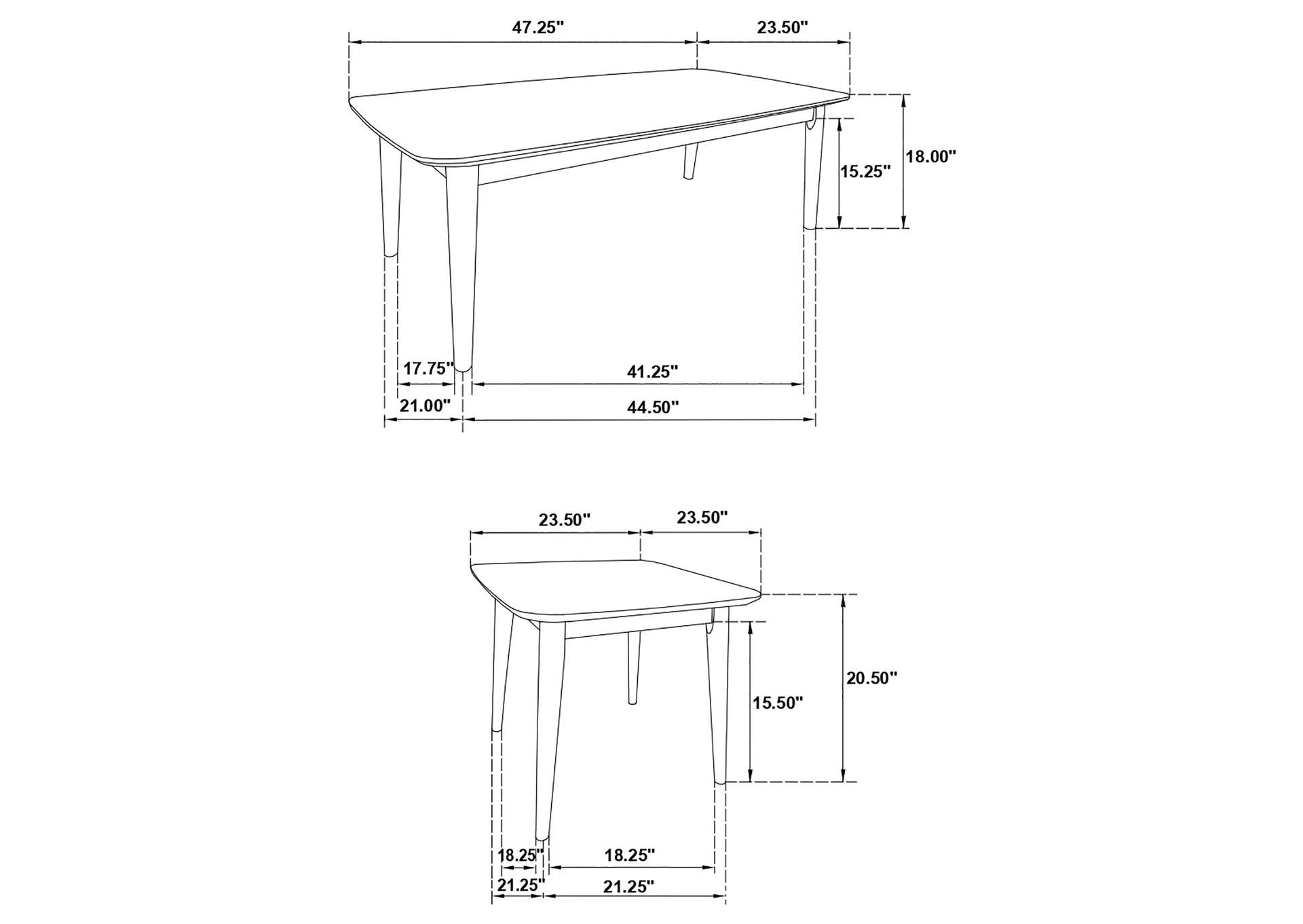 3PC COFFEE TABLE SET,Coaster Furniture